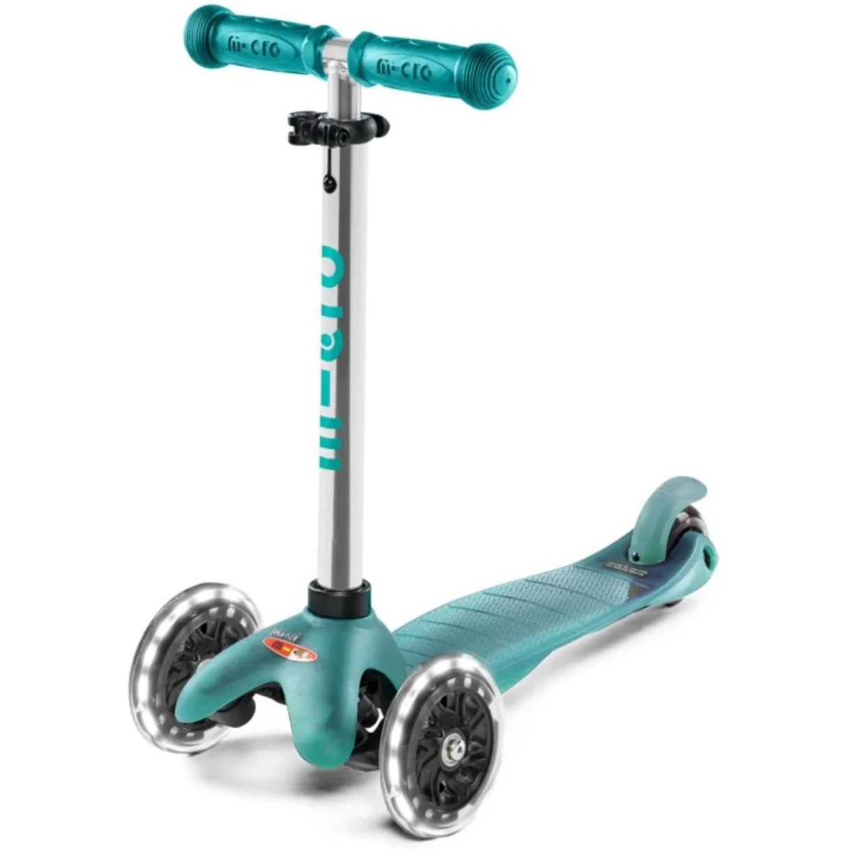 Micro Mini Plus LED Scooter Aqua - Image 3