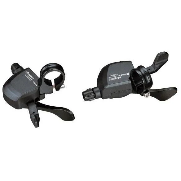 MicroShift XLE 10 Trigger MTB Shifter Pair 2x10 Speed Black