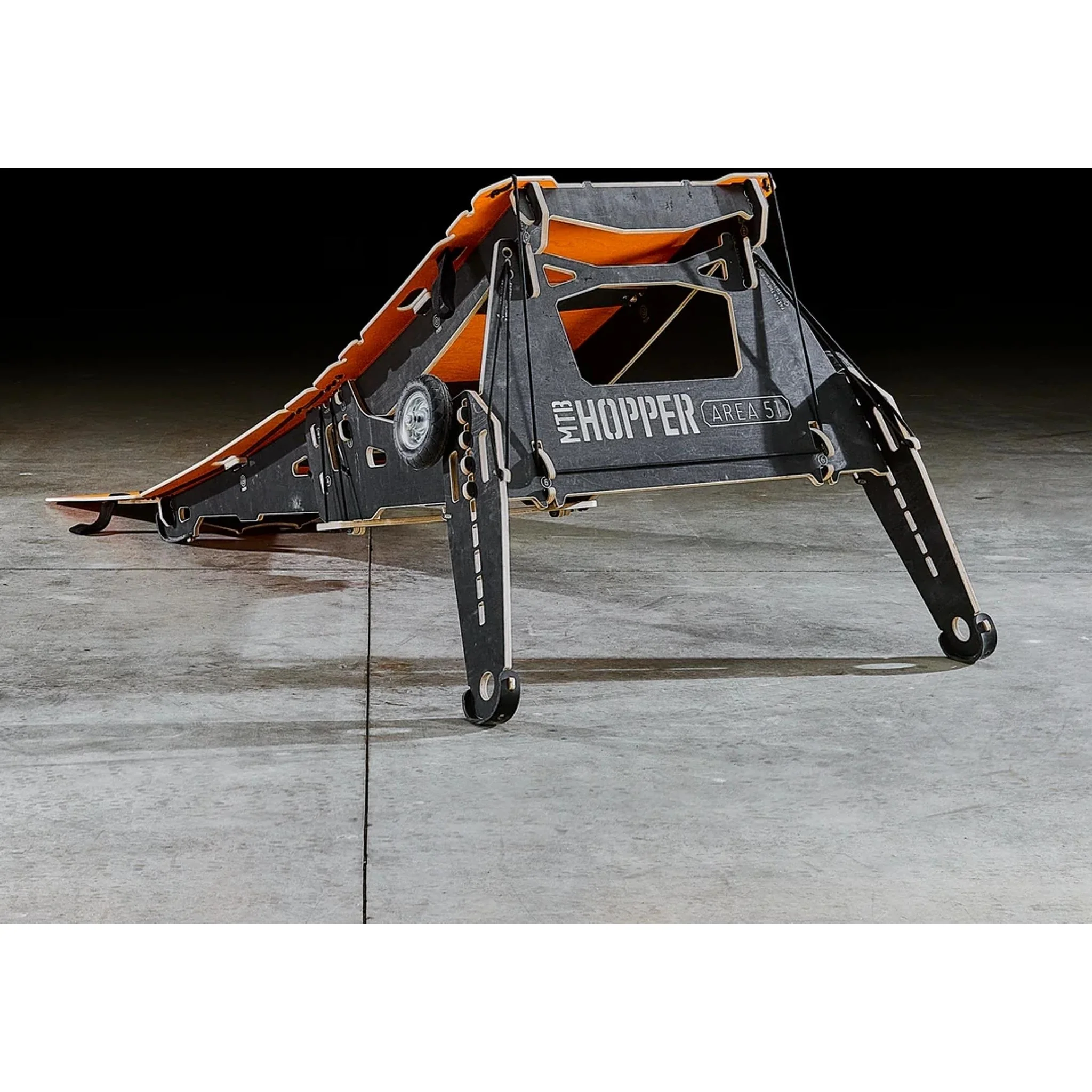 MTB Hopper AREA 51 Bike Jump Ramp Orange - Image 4
