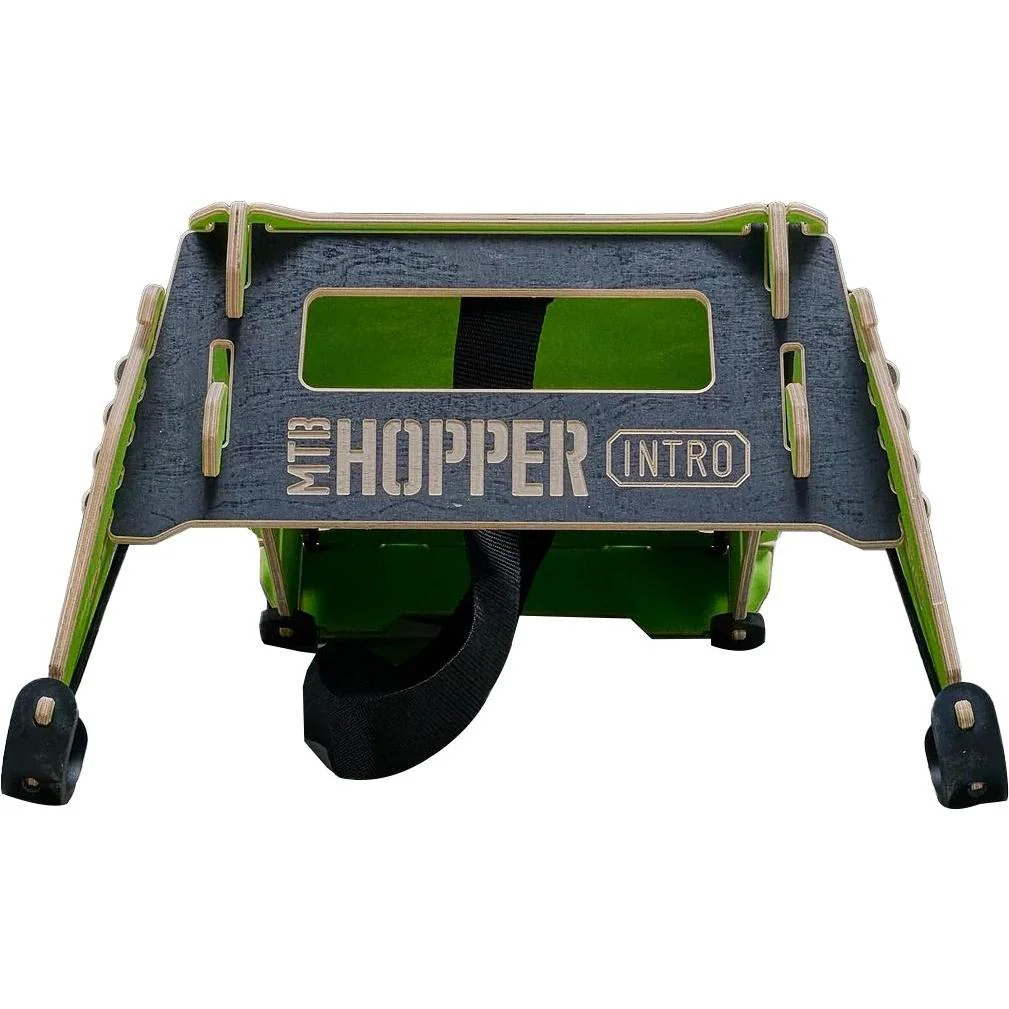 MTB Hopper Intro Portable Kicker Ramp Green - Image 3