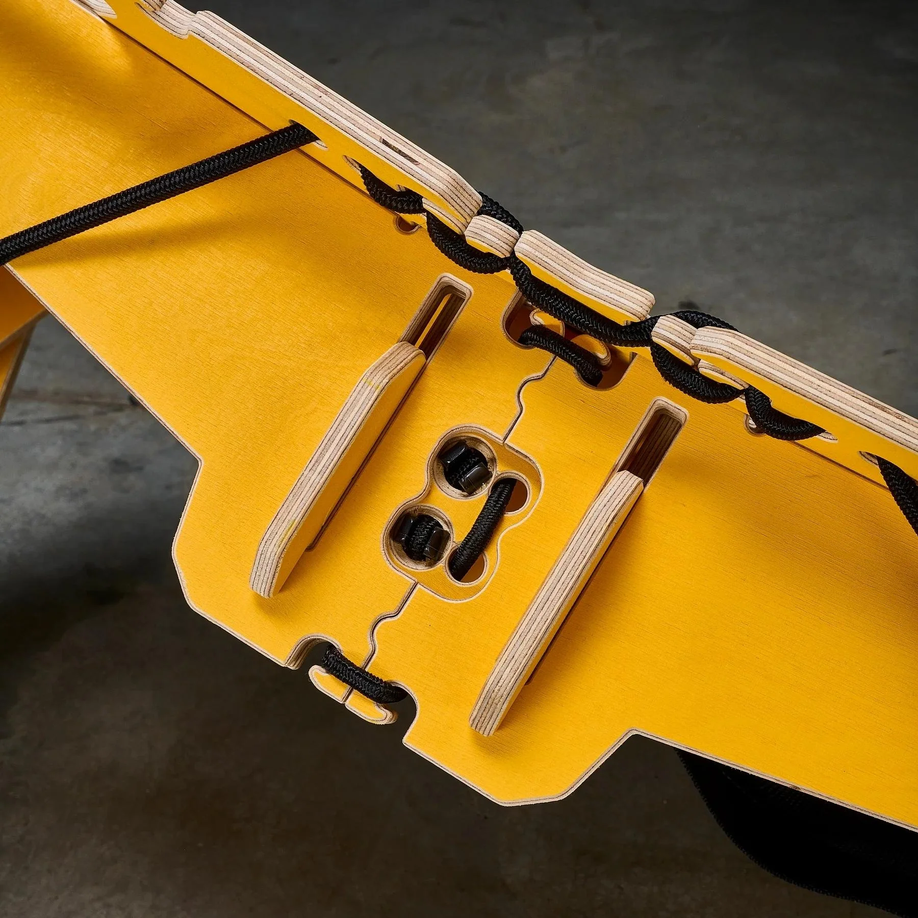 MTB Hopper Lite Portable Kicker Ramp Yellow - Image 3