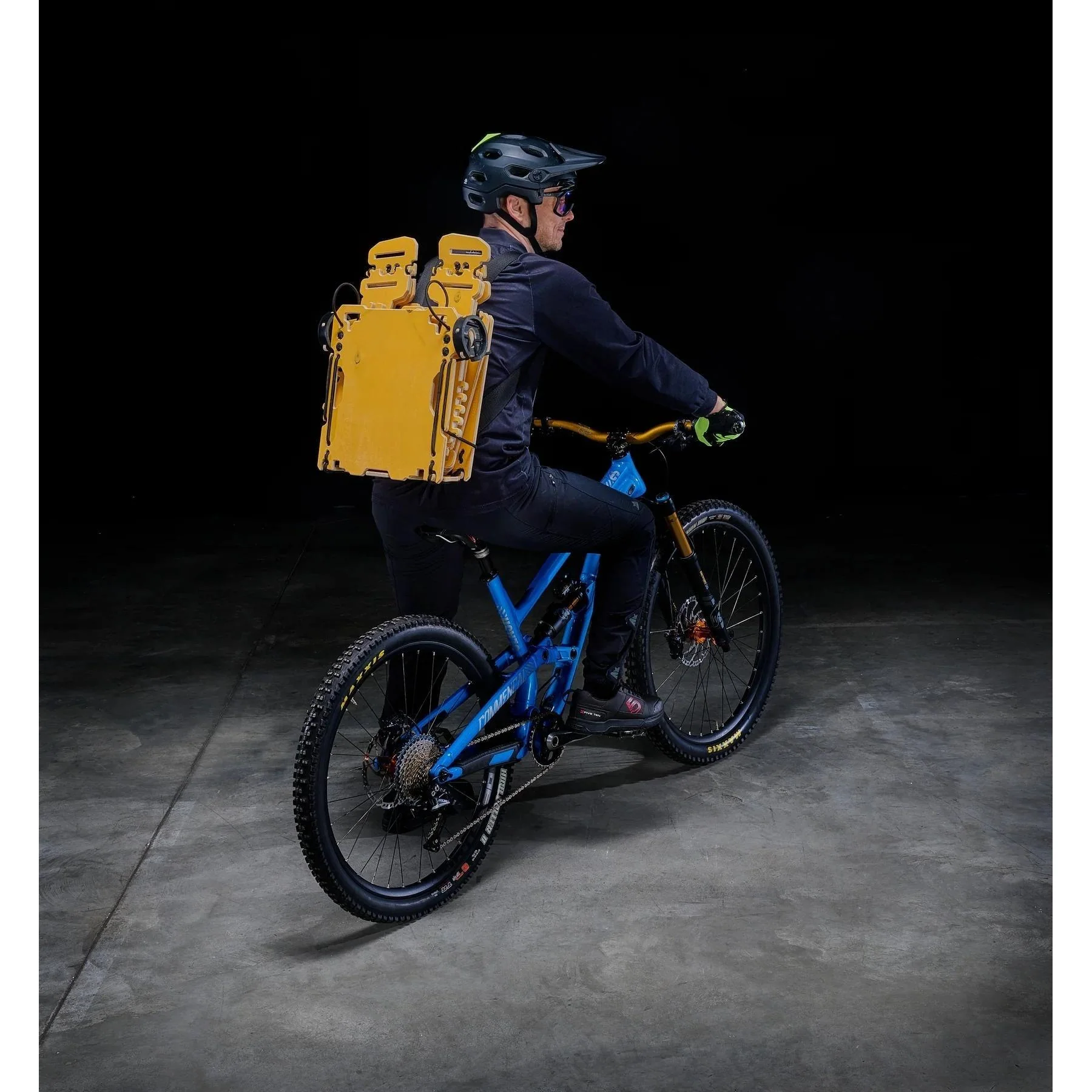 MTB Hopper Lite Portable Kicker Ramp Yellow - Image 7