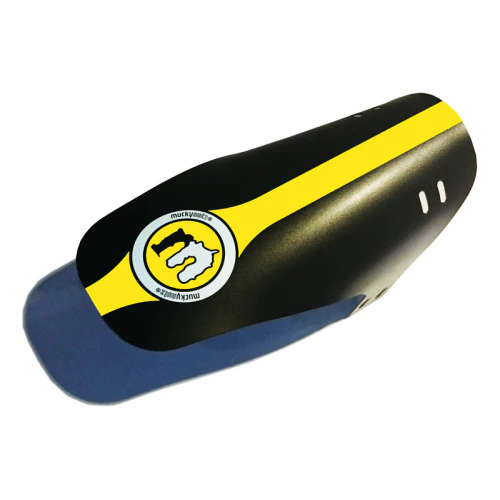 Mucky Nutz Face Front Mudguard Black/Yellow - Image 2