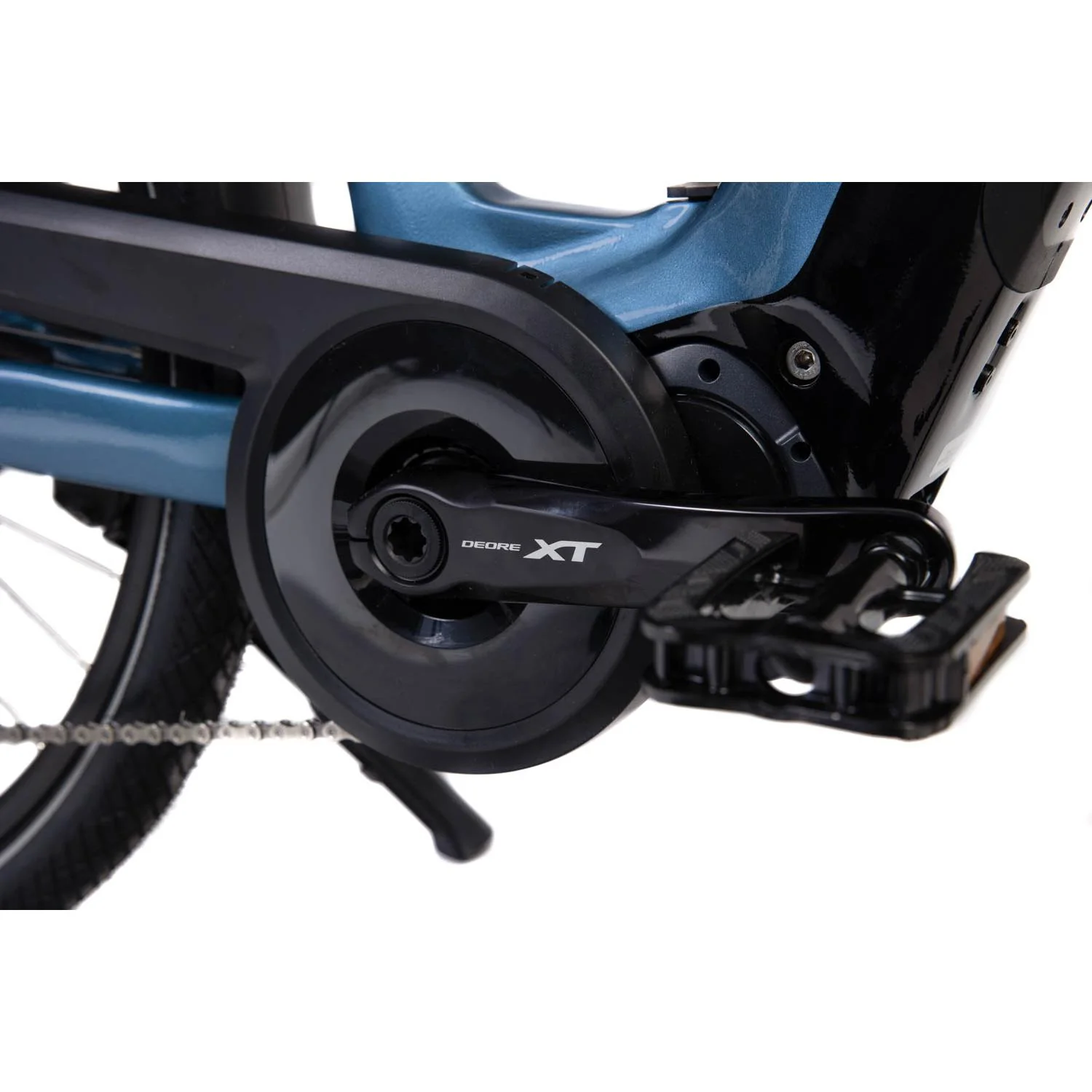 Multicycle Prestige EMS Step Through Electric Hybrid Bike Blue - Image 10