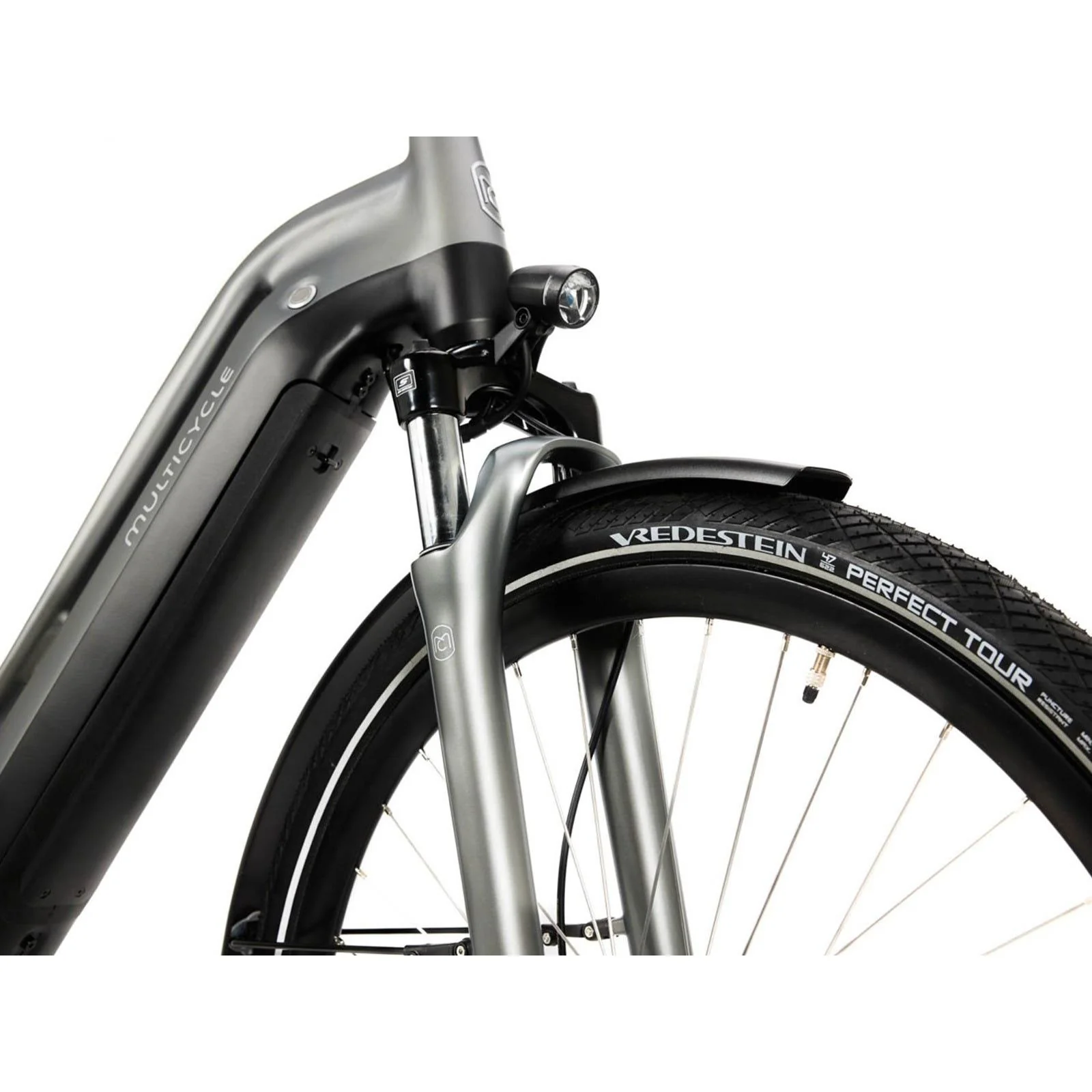 Multicycle Voyage EMI Step Through Electric Hybrid Bike Grey - Image 8