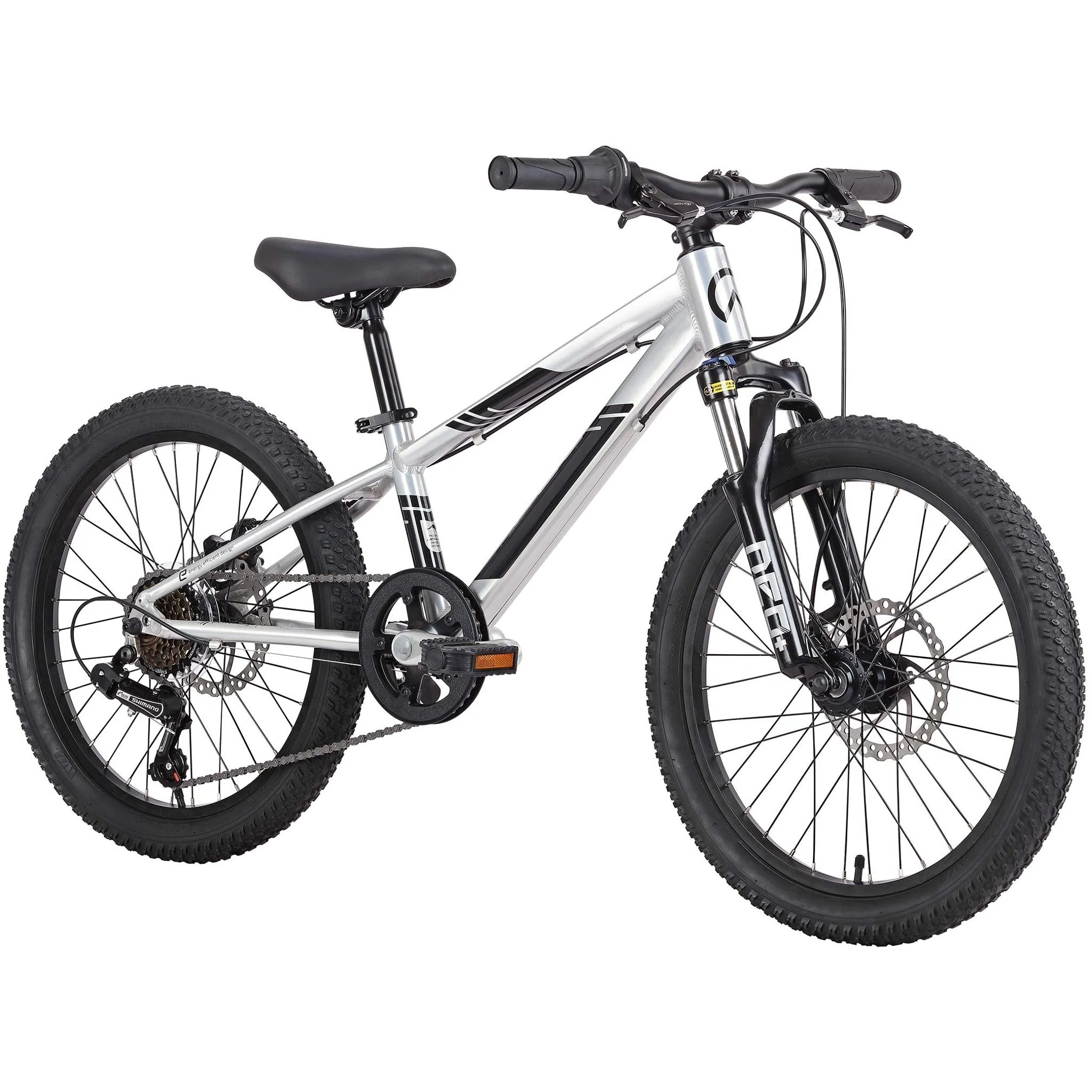 Neo Disc+ 20'' Kids Bike 6-Speed Brushed Alloy - Image 2