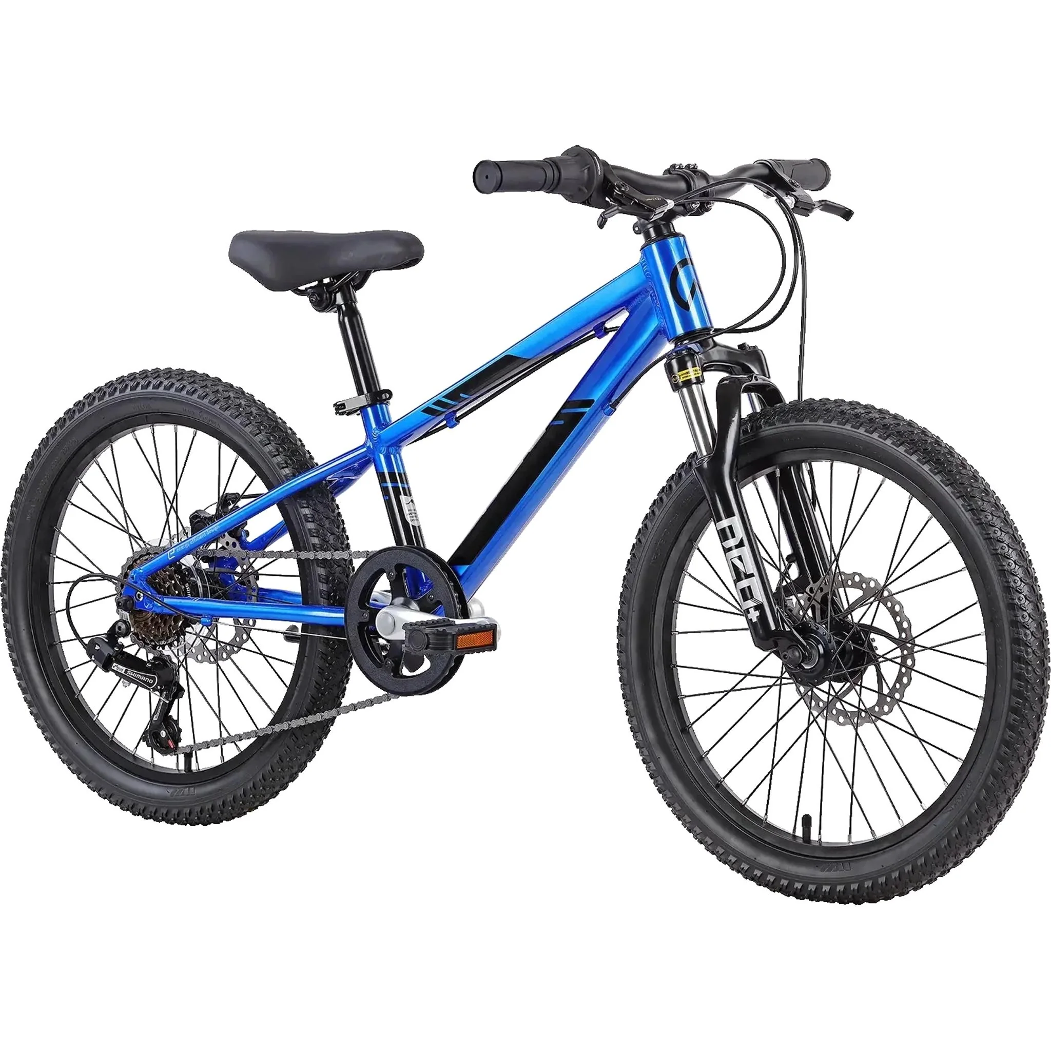 Neo Disc+ 20'' Kids Bike 6-Speed Chrome Blue - Image 2