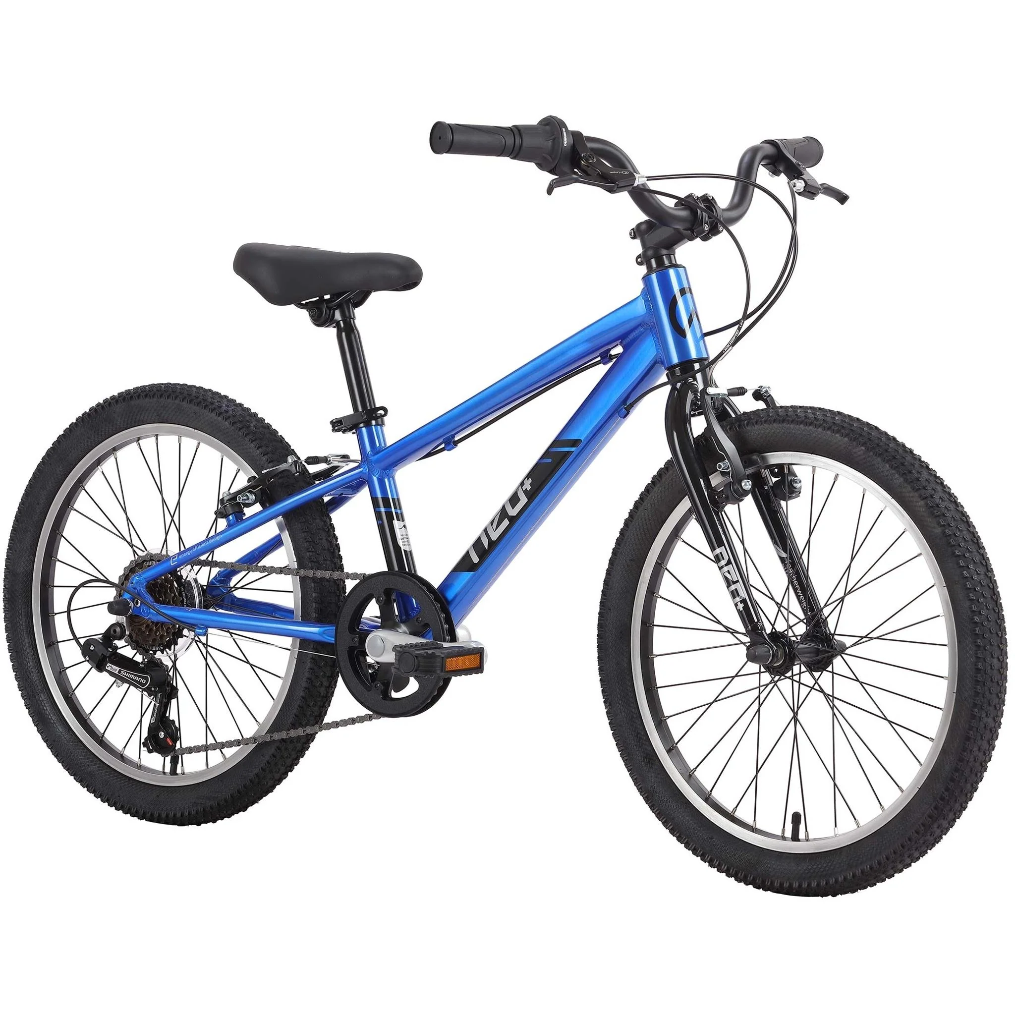 Neo+ 20'' Kids Bike 6-Speed Chrome Blue - Image 2