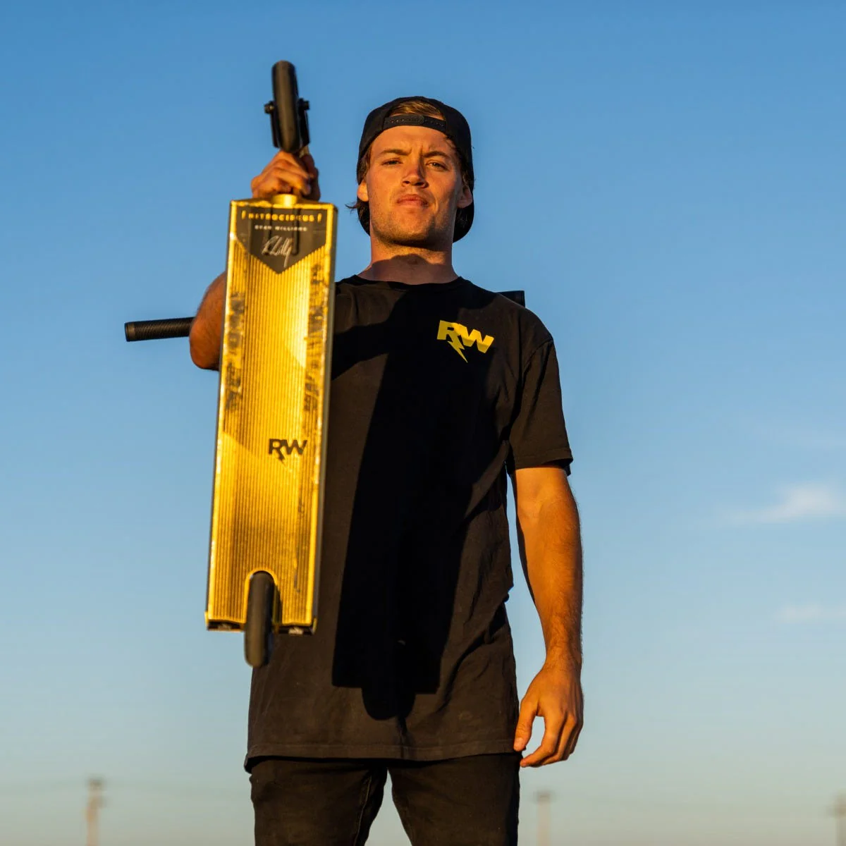 Nitro Circus Kids Ryan Williams Replica Scooter Gold - Image 6
