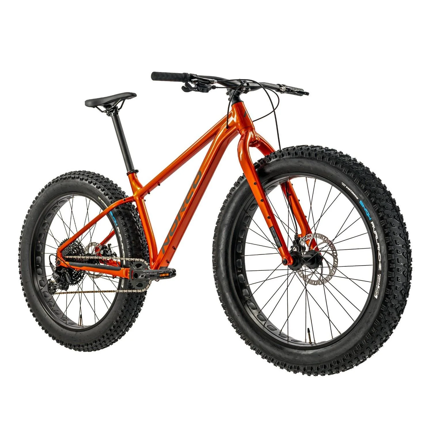 Norco Bigfoot 3 27.5'' Fat Bike Orange/Grey - Image 4