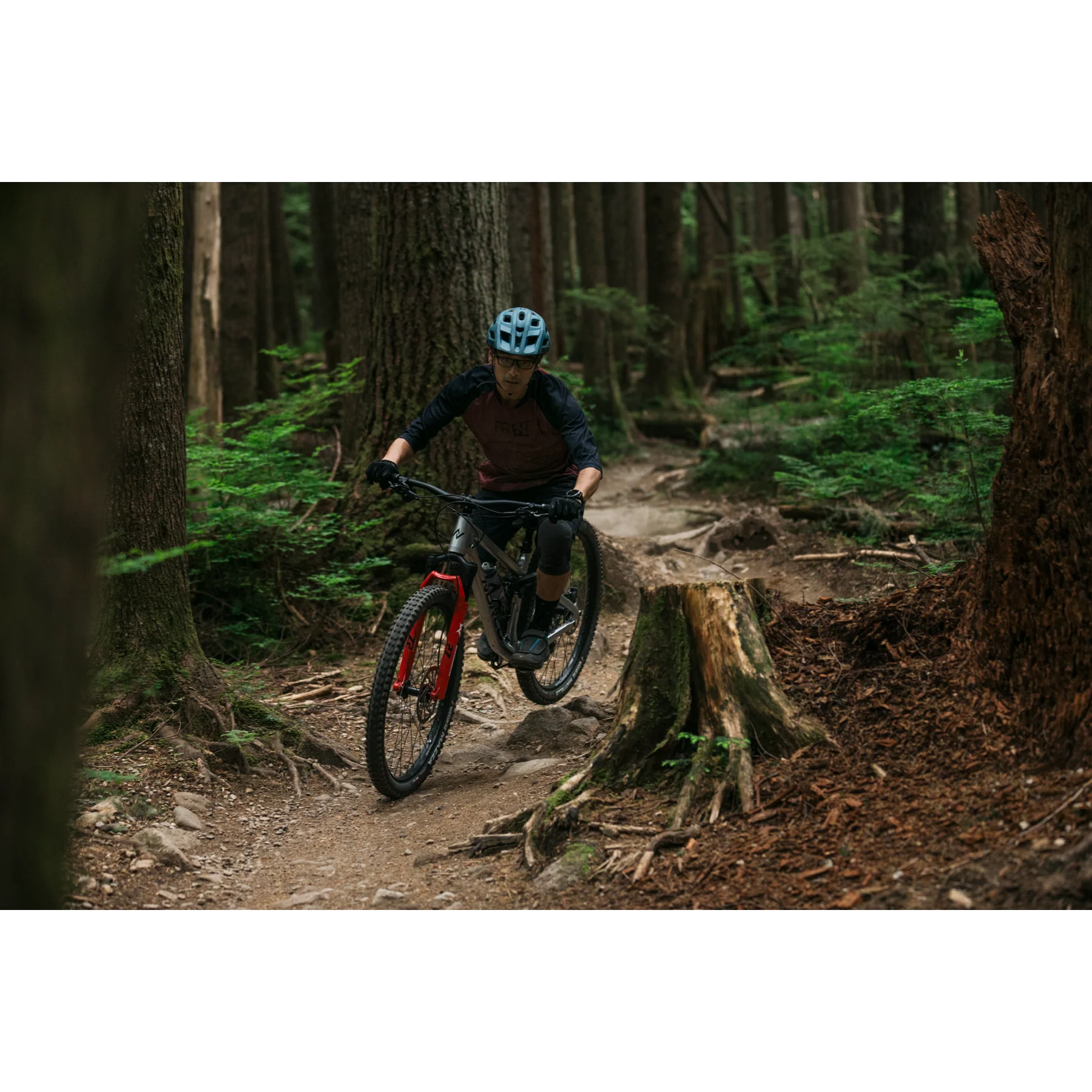 Norco Fluid FS 2 Dual Suspension Mountain Bike Silver/Black - Image 2
