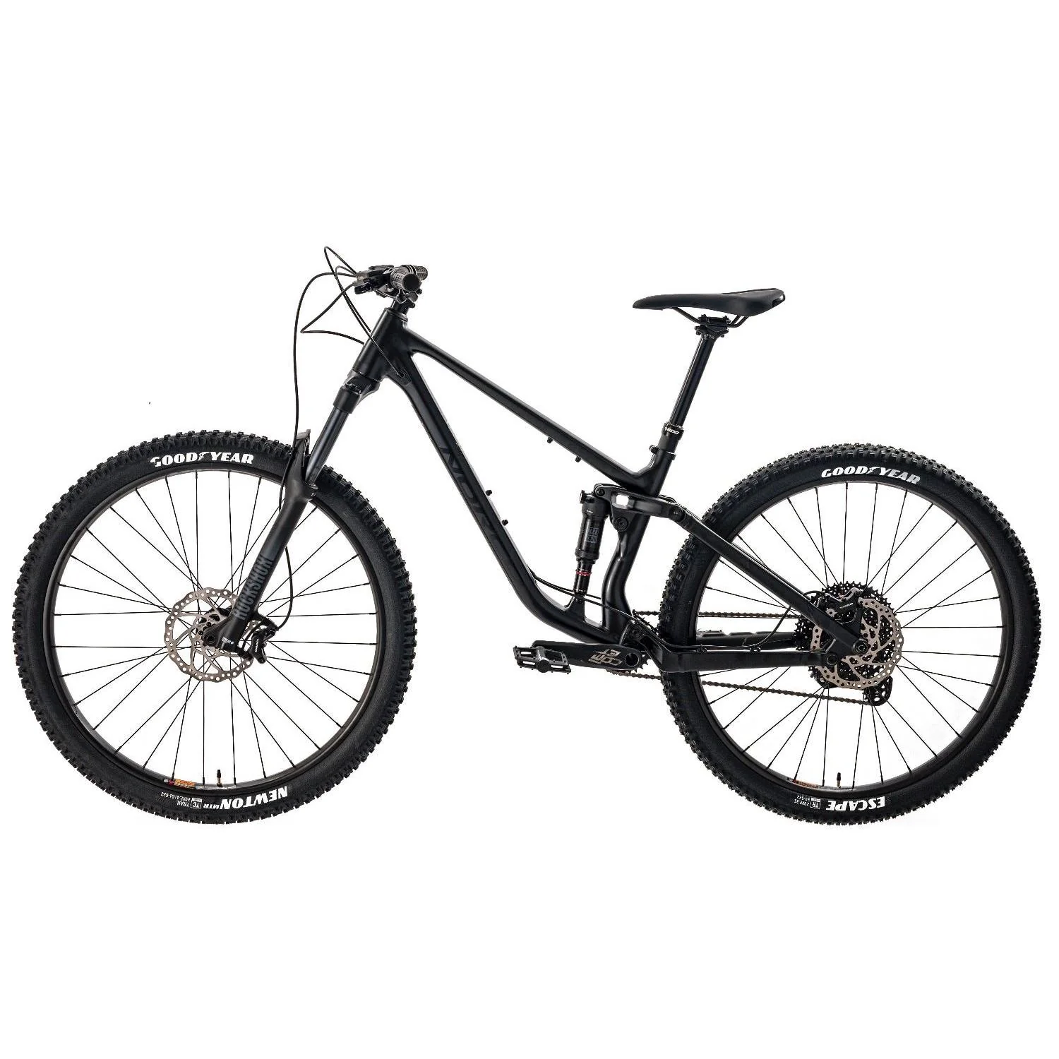 Norco Fluid FS 4 Dual Suspension Mountain Bike Black - Image 3
