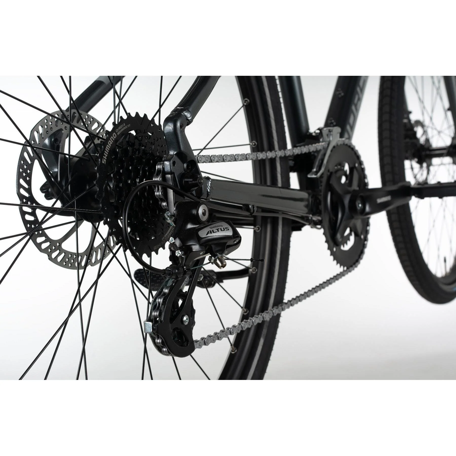 Norco Indie 2 Hybrid Bike Grey/Silver - Image 4