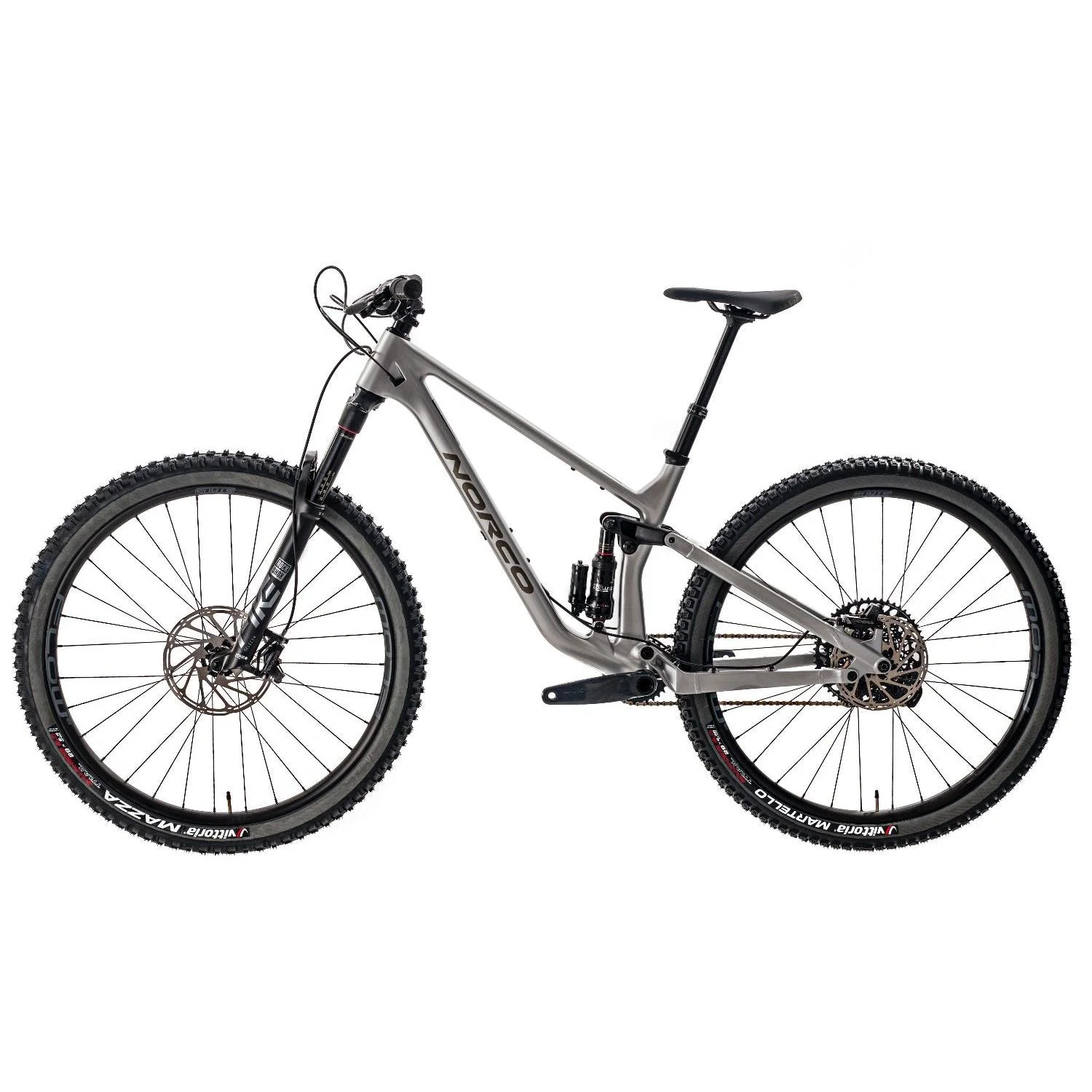 Norco Optic C2 SRAM Mountain Bike Silver/Chrome - Image 3