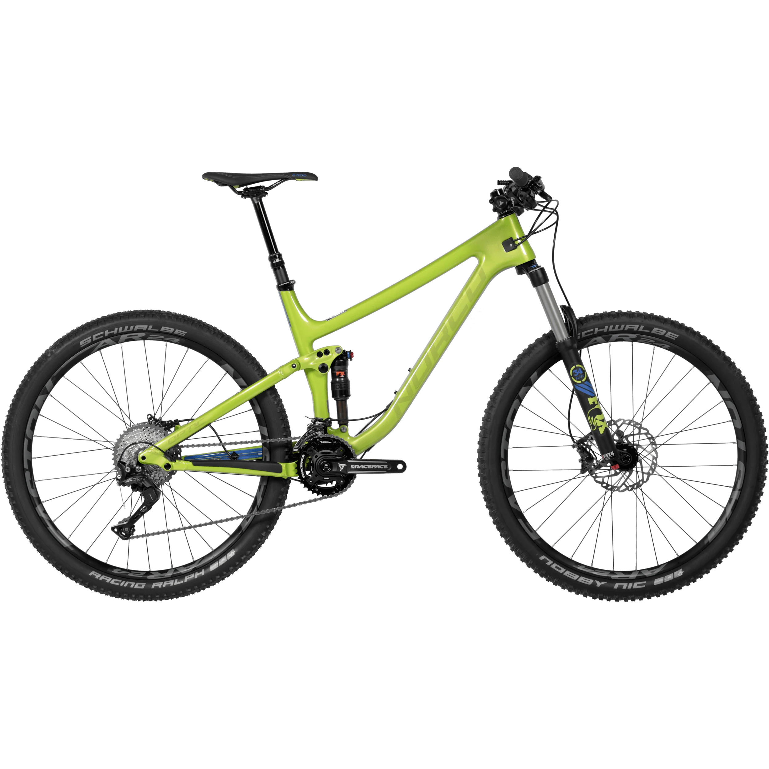 Norco Optic C7.2 Mountain Bike Green/Blue (2017)