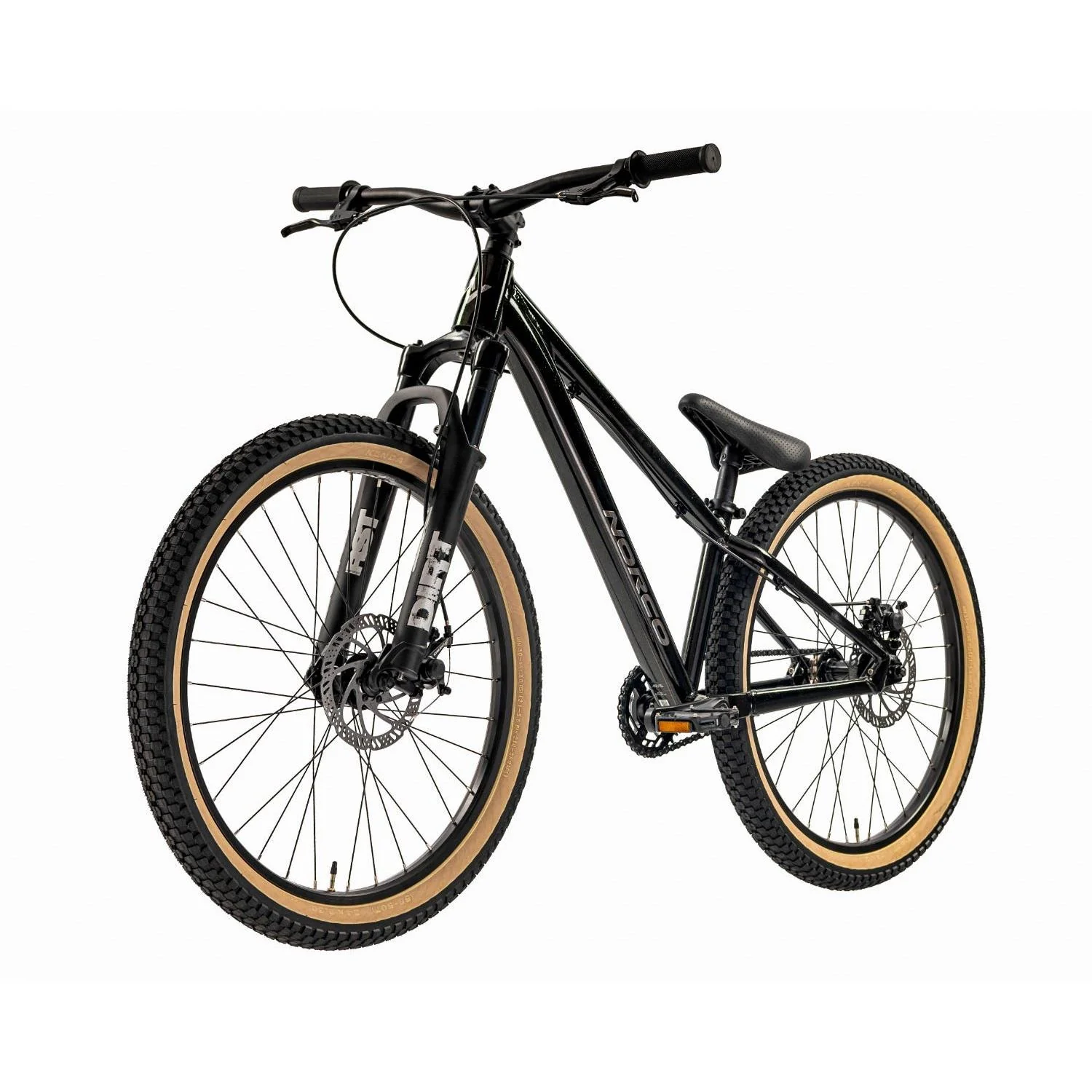 Norco Rampage 4.2 24'' Dirt Jumper Bike Black/Chrome - Image 4