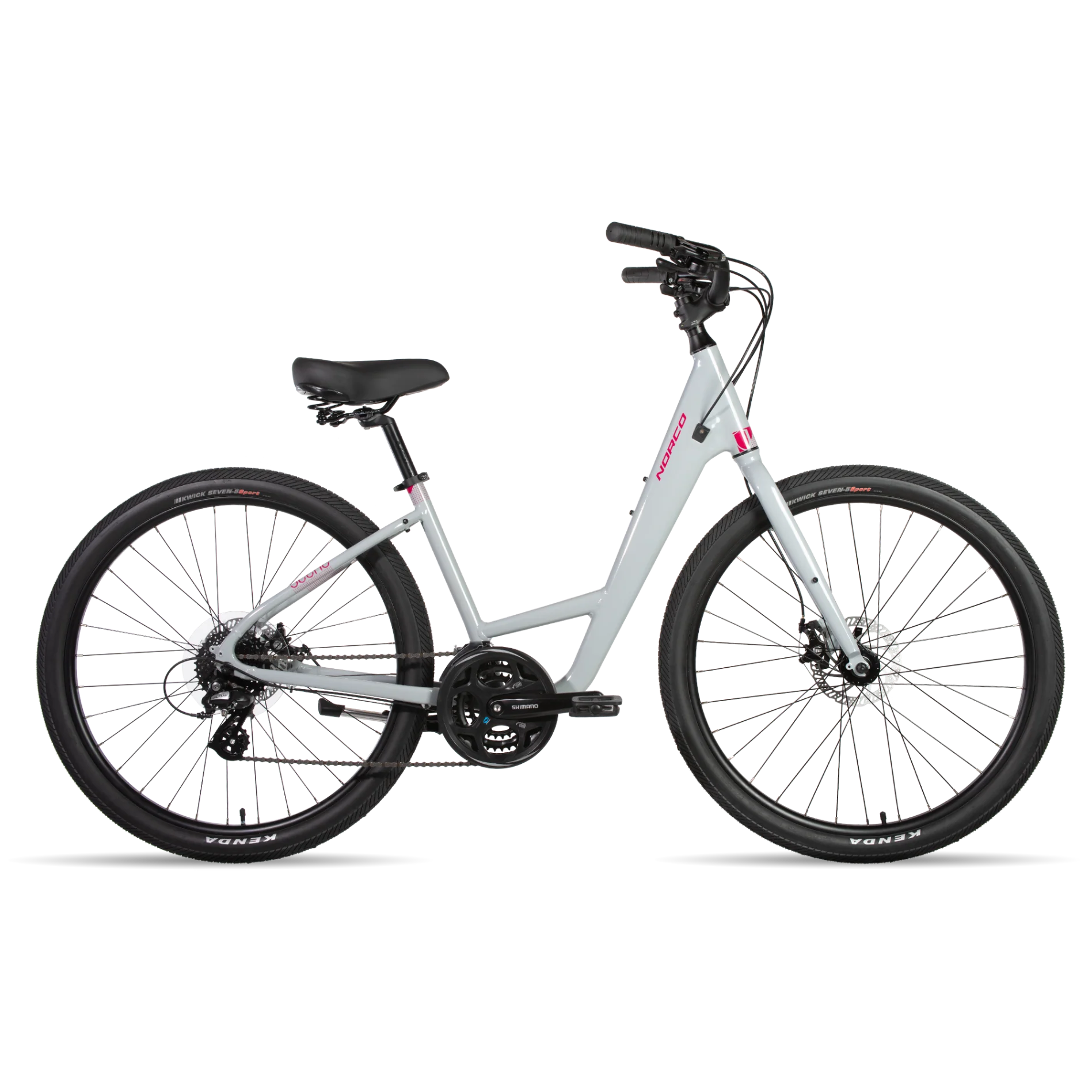 Norco Scene 2 Hybrid Bike Concrete/Fuschia (2019)