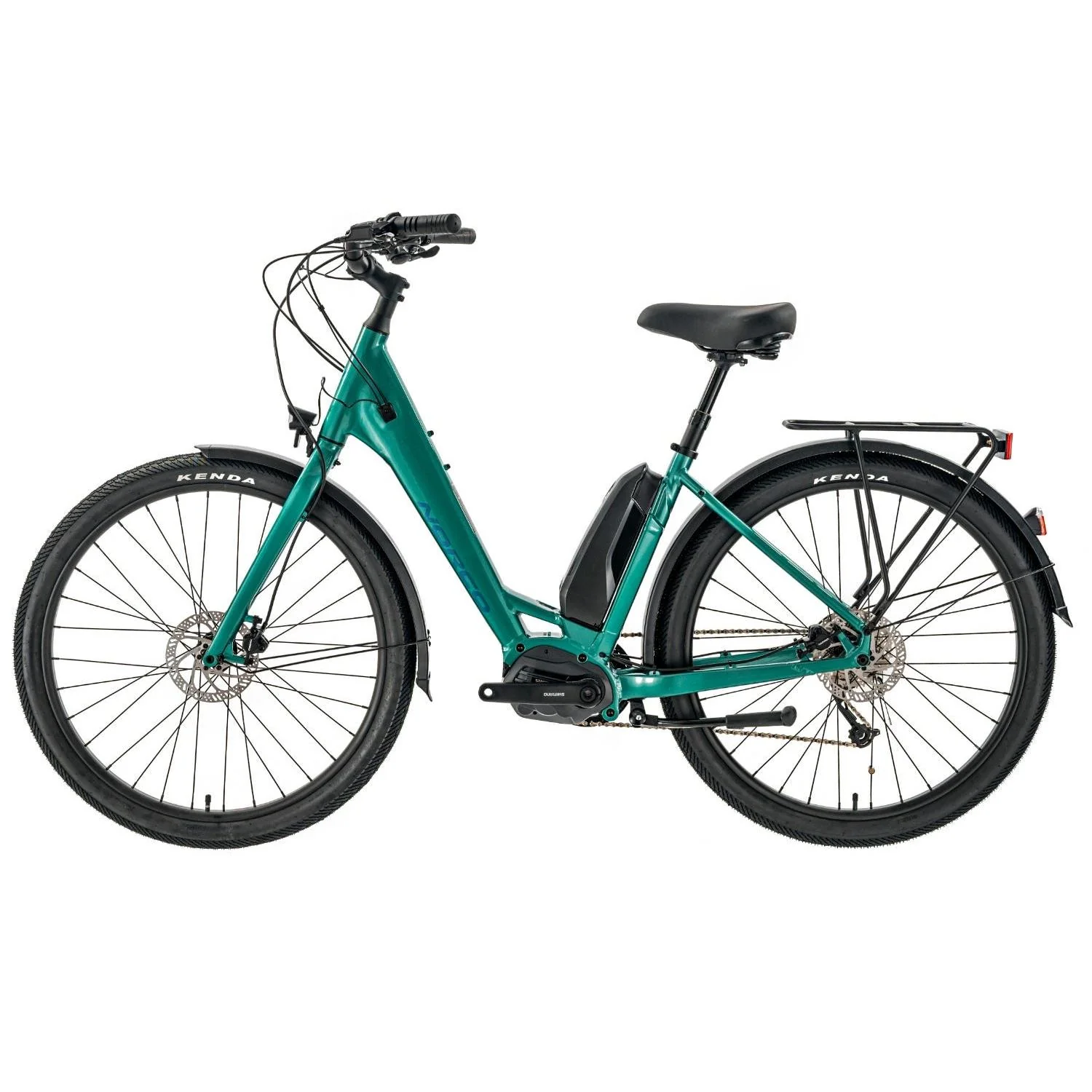 Norco Scene VLT Electric Hybrid Bike Green - Image 3