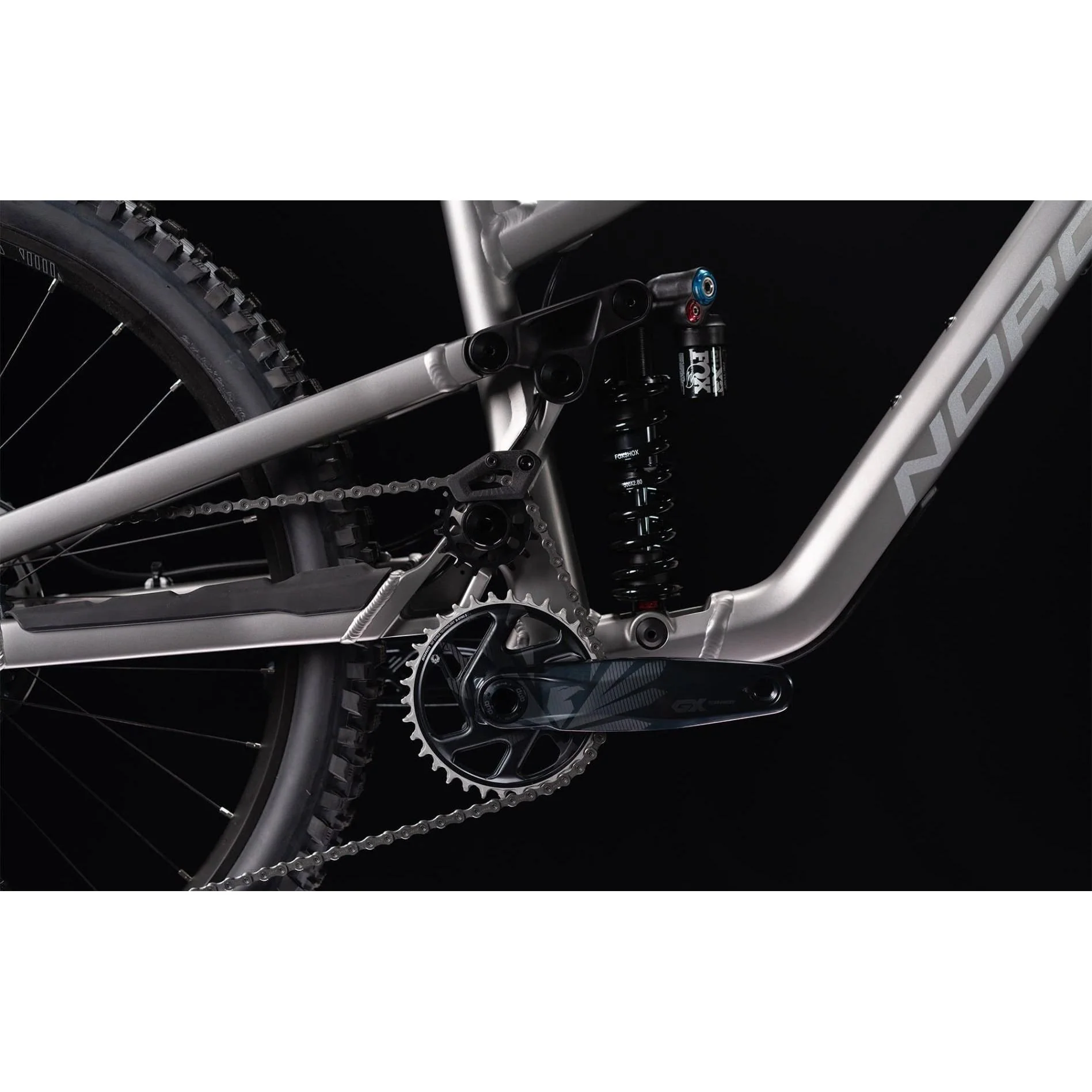 Norco Shore A1 Mountain Bike Raw/Polished - Image 5