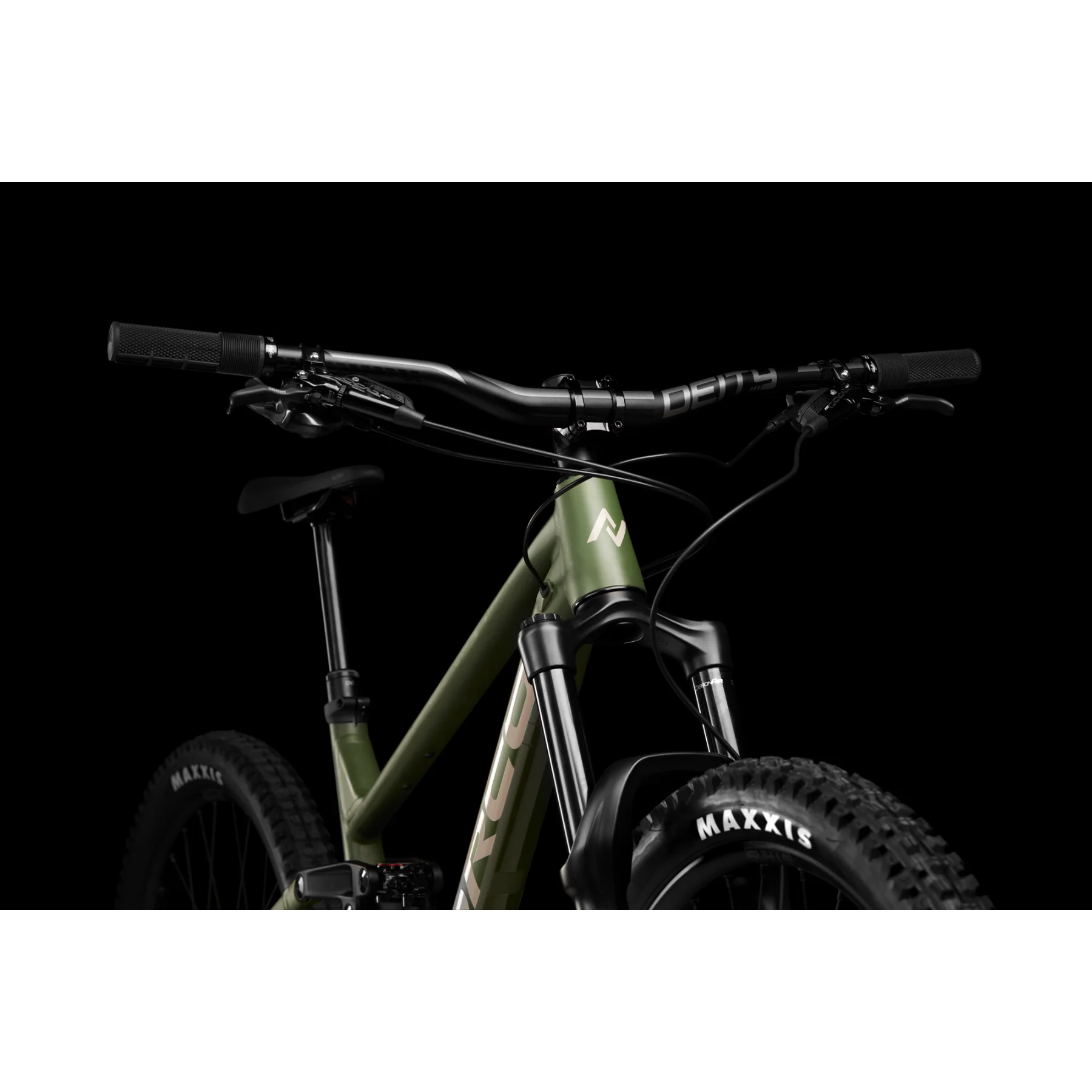 Norco Sight A1Dual Suspension Mountain Bike 27.5'' Green/Grey - Image 10