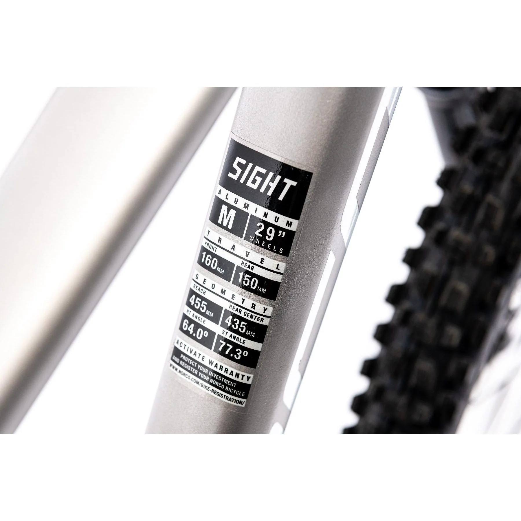 Norco Sight A3 27 Mountain Bike Silver/Silver - Image 8