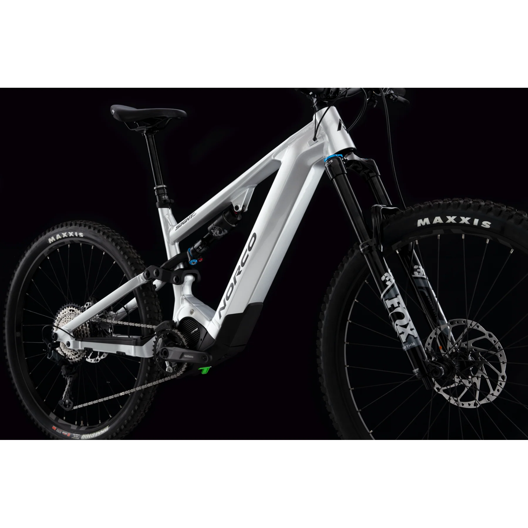Norco Sight VLT A1 Electric Dual Suspension Mountain Bike Silver/Black - Image 4