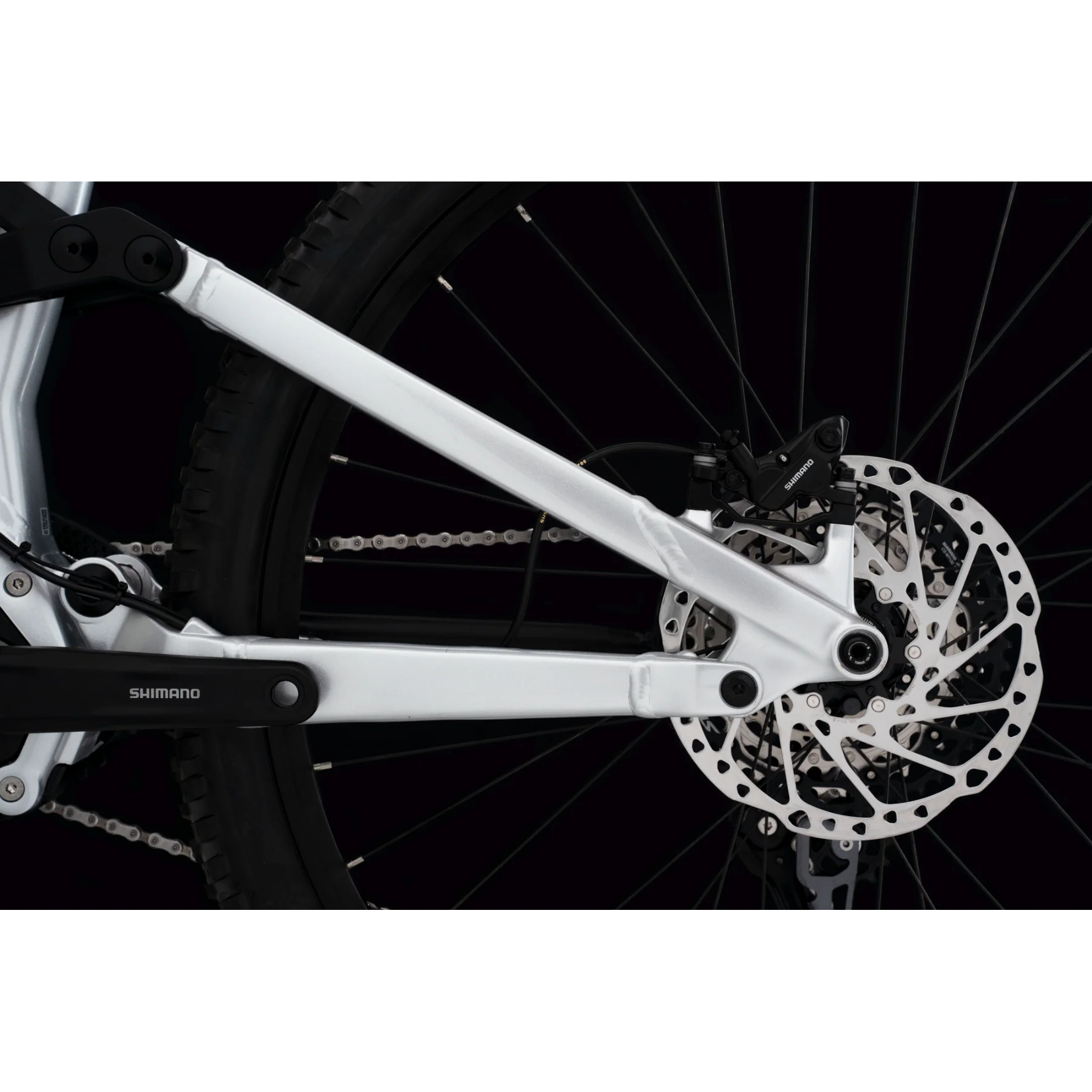 Norco Sight VLT A1 Electric Dual Suspension Mountain Bike Silver/Black - Image 8