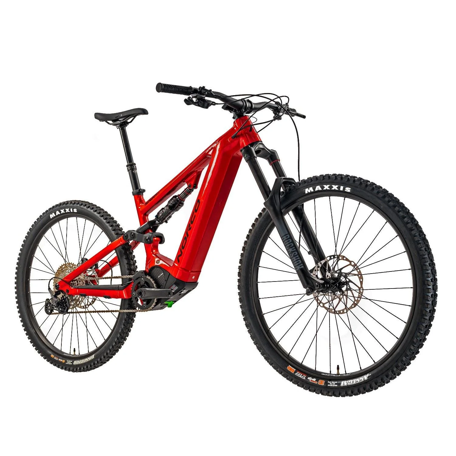 Norco Sight VLT A2 Electric Dual Suspension Mountain Bike Red/Black - Image 3