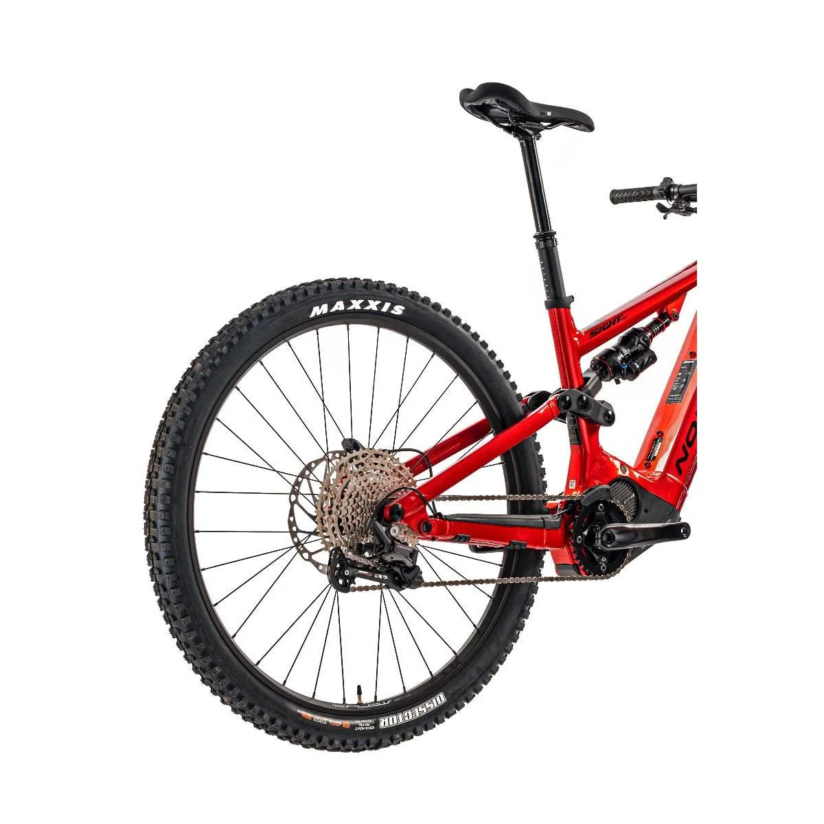 Norco Sight VLT A2 Electric Dual Suspension Mountain Bike Red/Black - Image 5