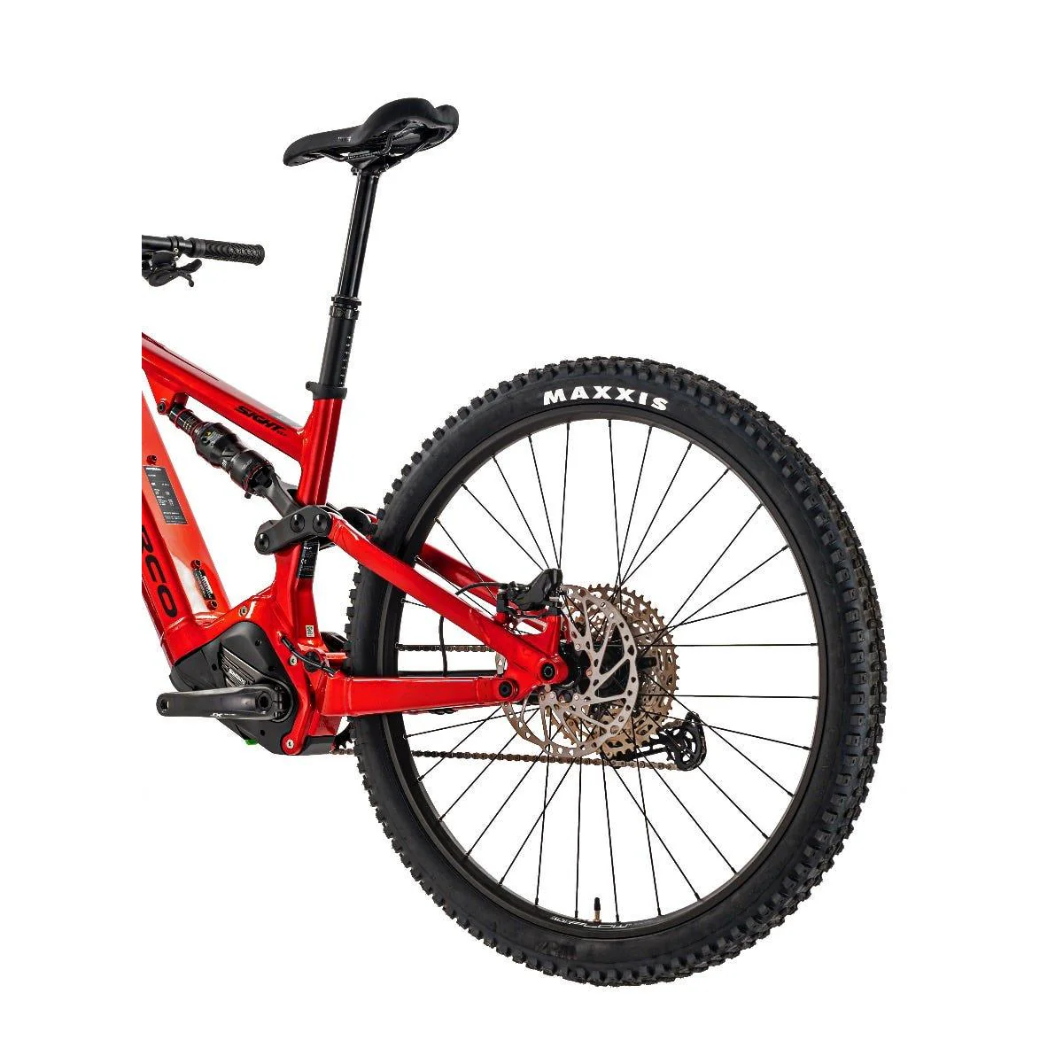Norco Sight VLT A2 Electric Dual Suspension Mountain Bike Red/Black - Image 6