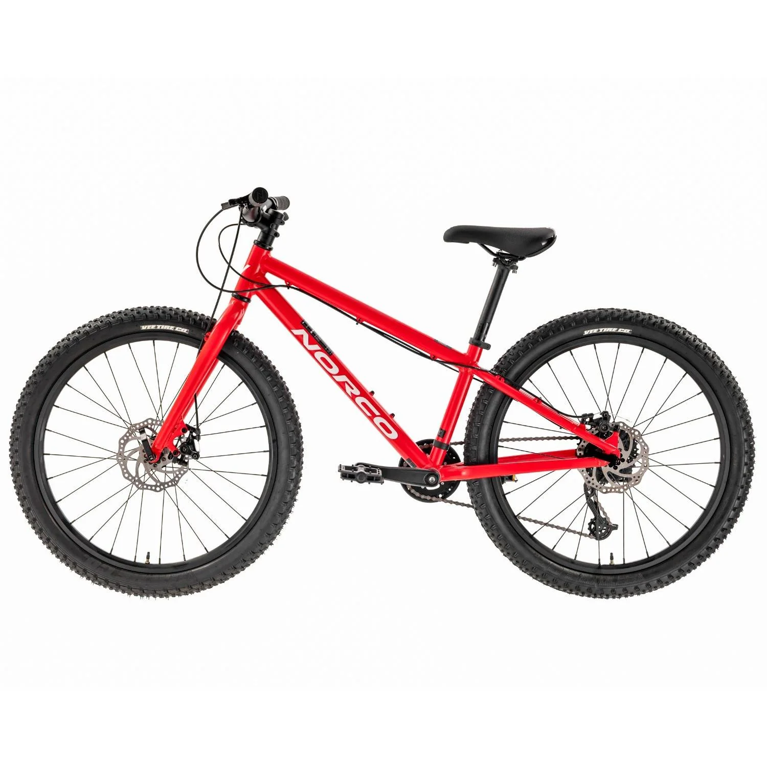 Norco Storm 24 Disc Kids Mountain Bike Red/White - Image 2