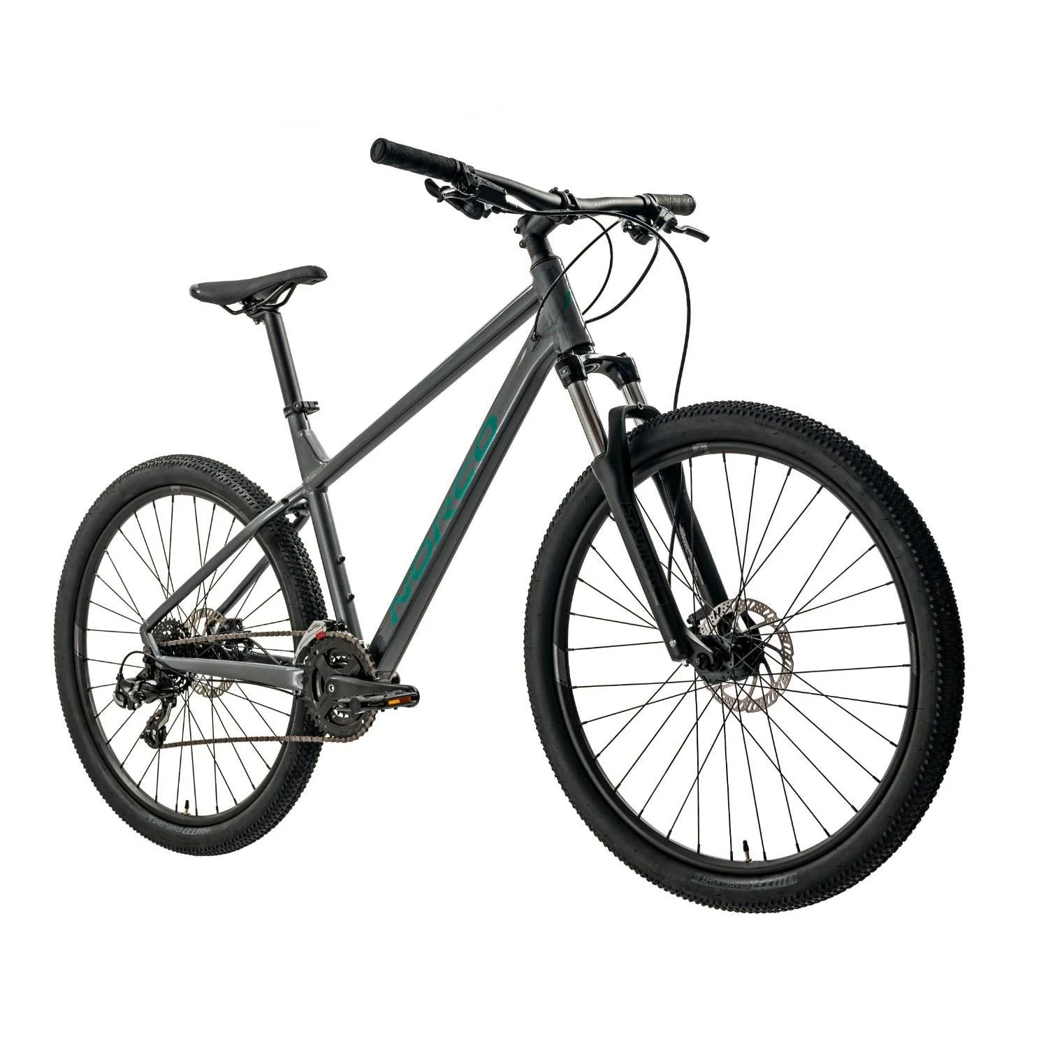 Norco Storm 4 Hardtail Mountain Bike 27.5'' Charcoal/Jade - Image 3