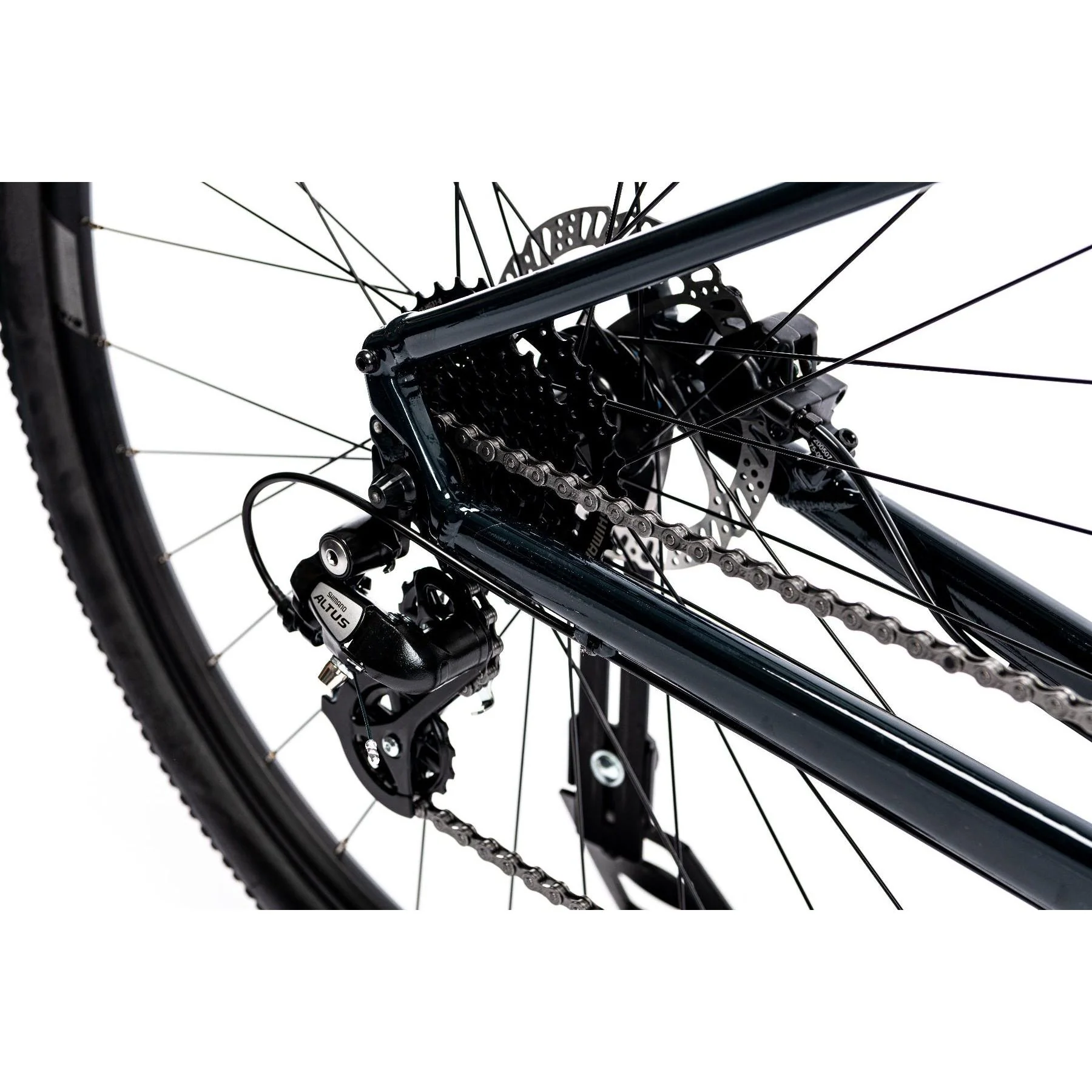Norco XFR 2 Hybrid Bike Blue Black/Grey - Image 5