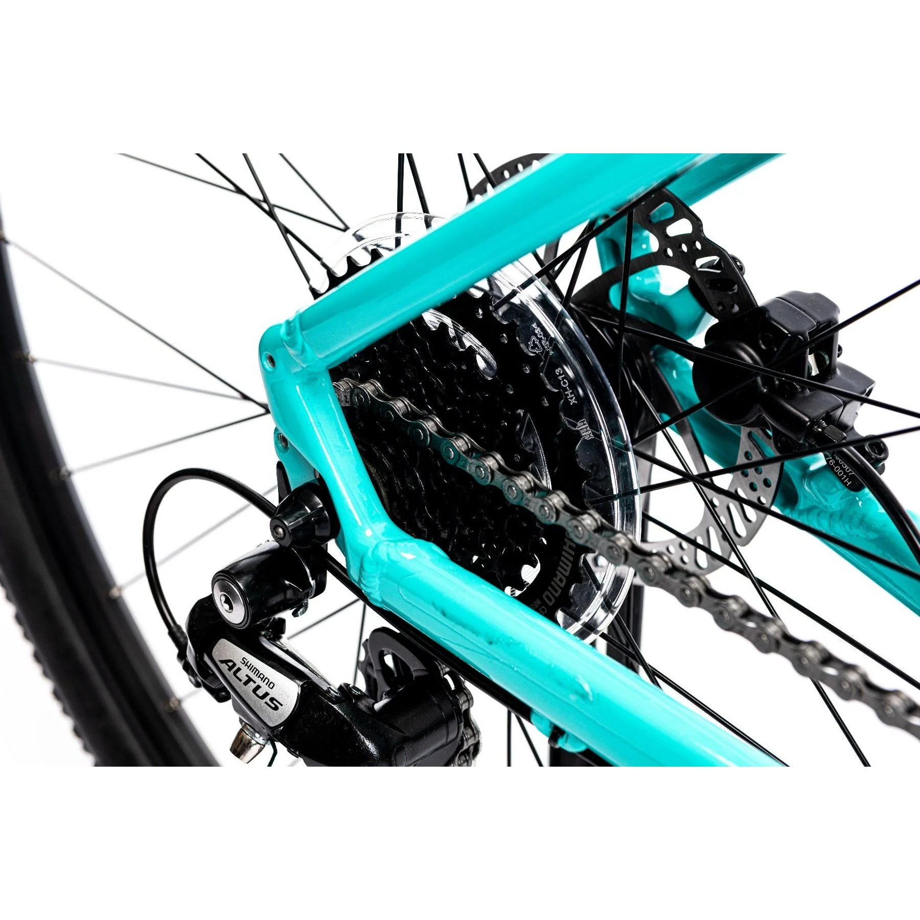 Norco XFR 2 Step Through Hybrid Bike Blue/Blue Black - Image 5