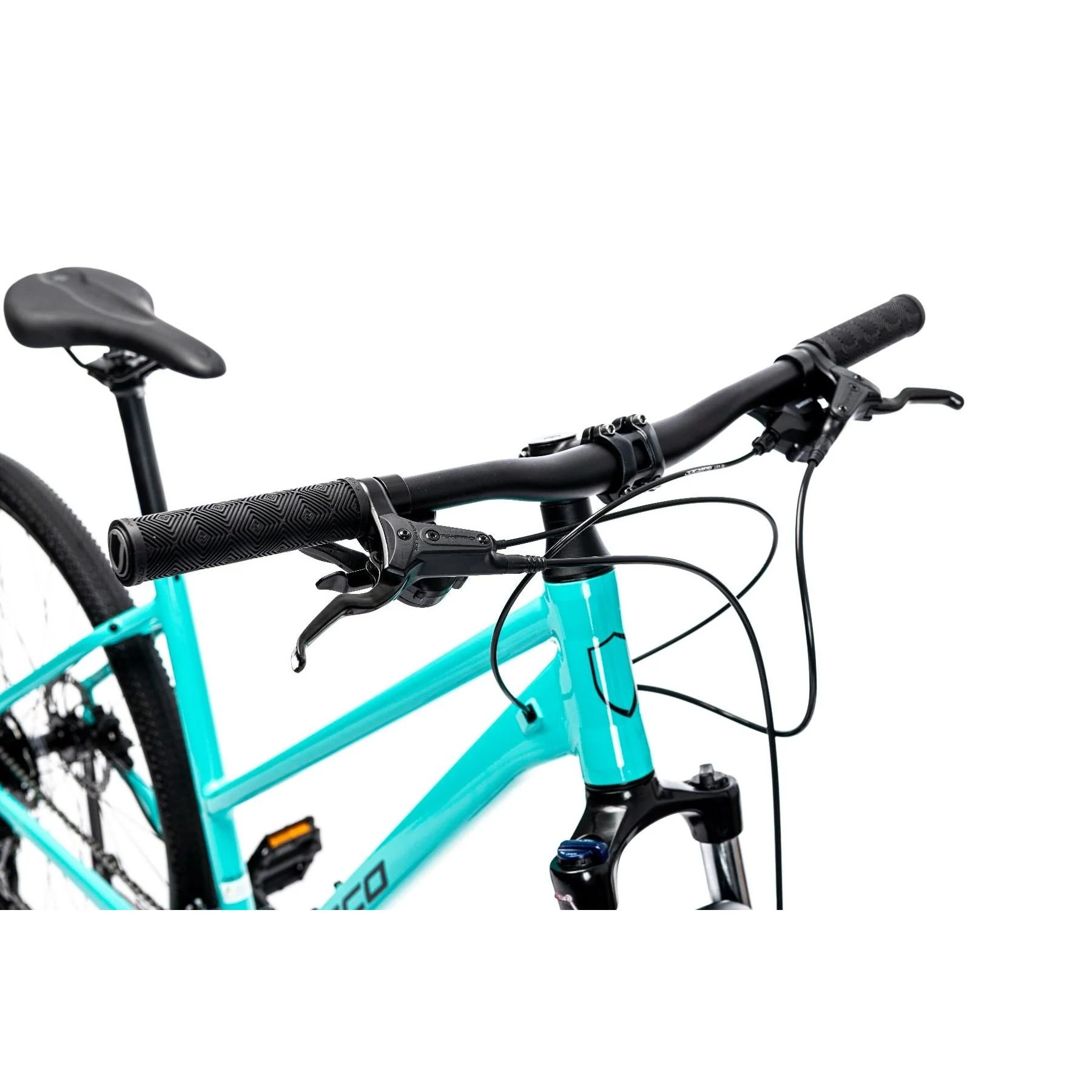 Norco XFR 2 Step Through Hybrid Bike Blue/Blue Black - Image 7