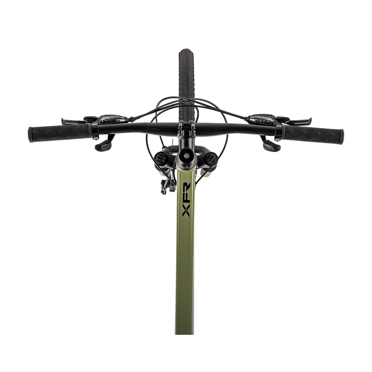 Norco XFR 3 Hybrid Bike Green/Black - Image 7