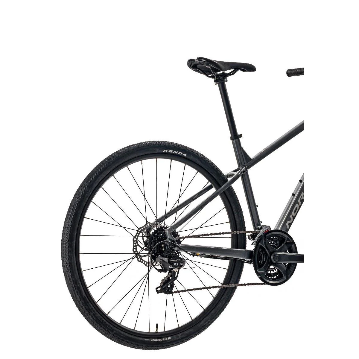 Norco XFR 3 Hybrid Bike Grey/Silver - Image 5
