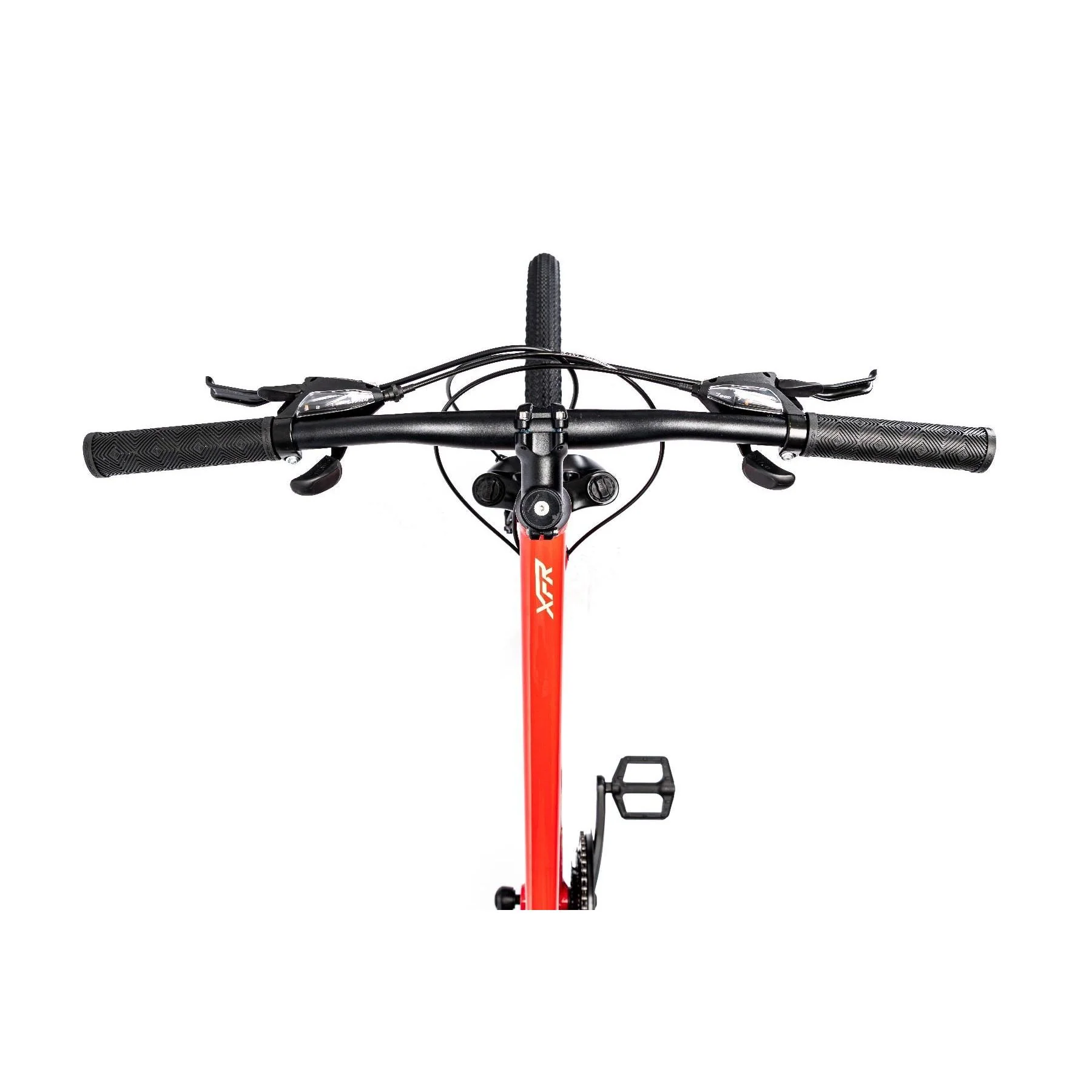 Norco XFR 3 Step Through Hybrid Bike Red/Green - Image 9