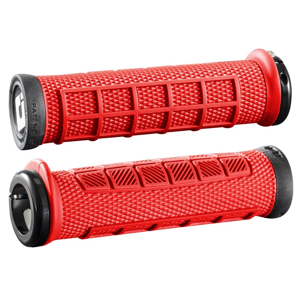 ODI Elite Pro V2.1 Lock On MTB Grips Red