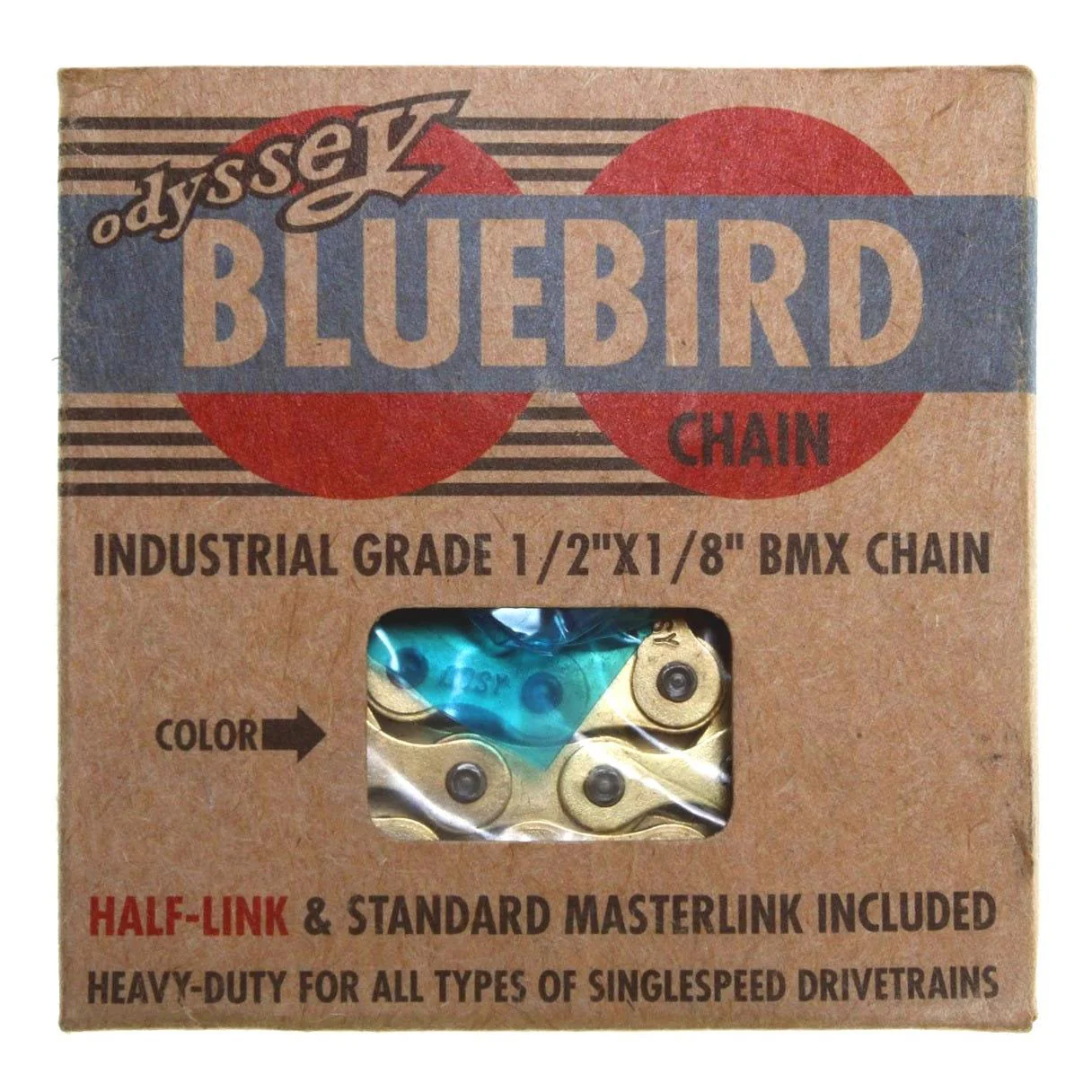 Odyssey Bluebird BMX Chain Black - Image 2