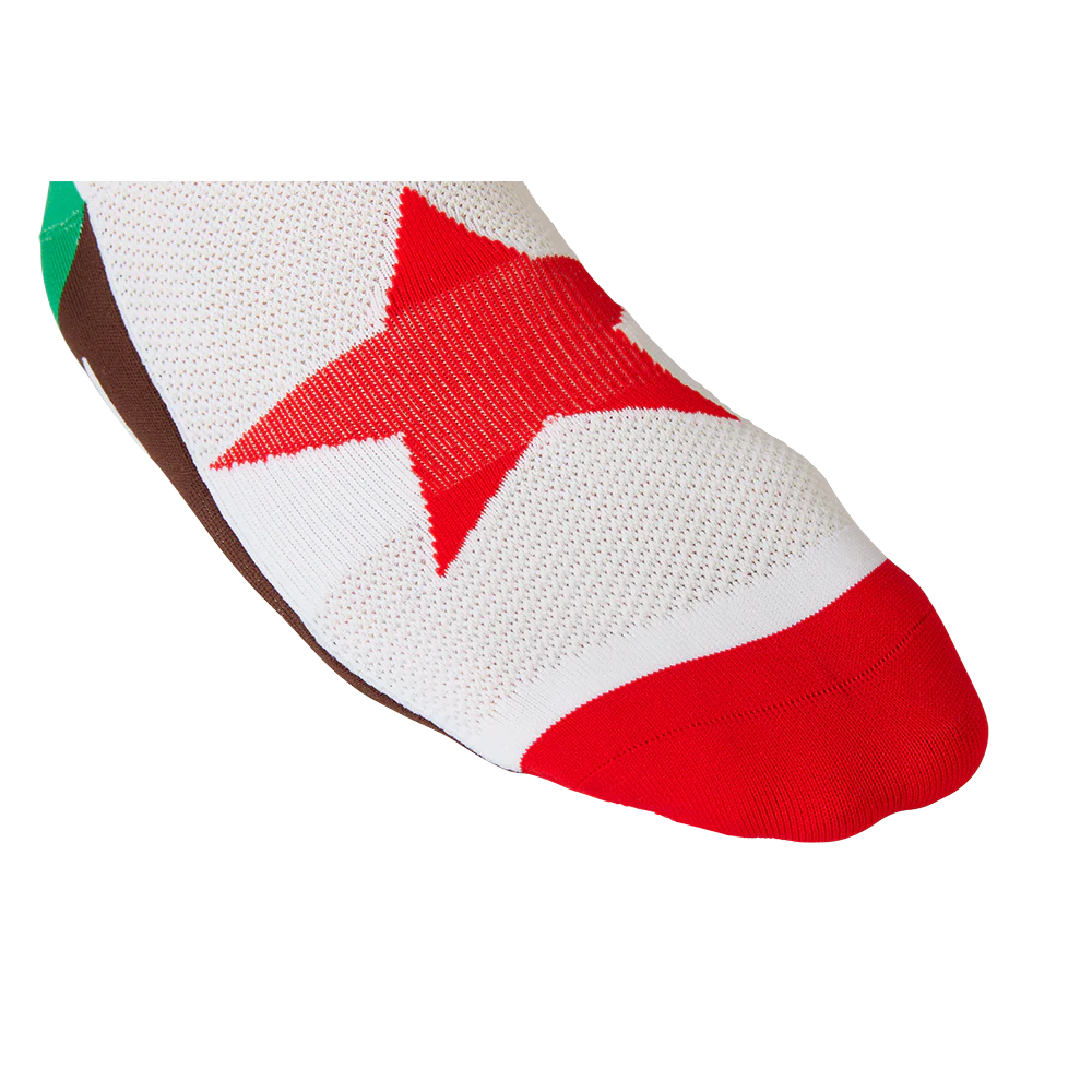 O'Neal MTB Performance Socks California Red/White/Brown - Image 5