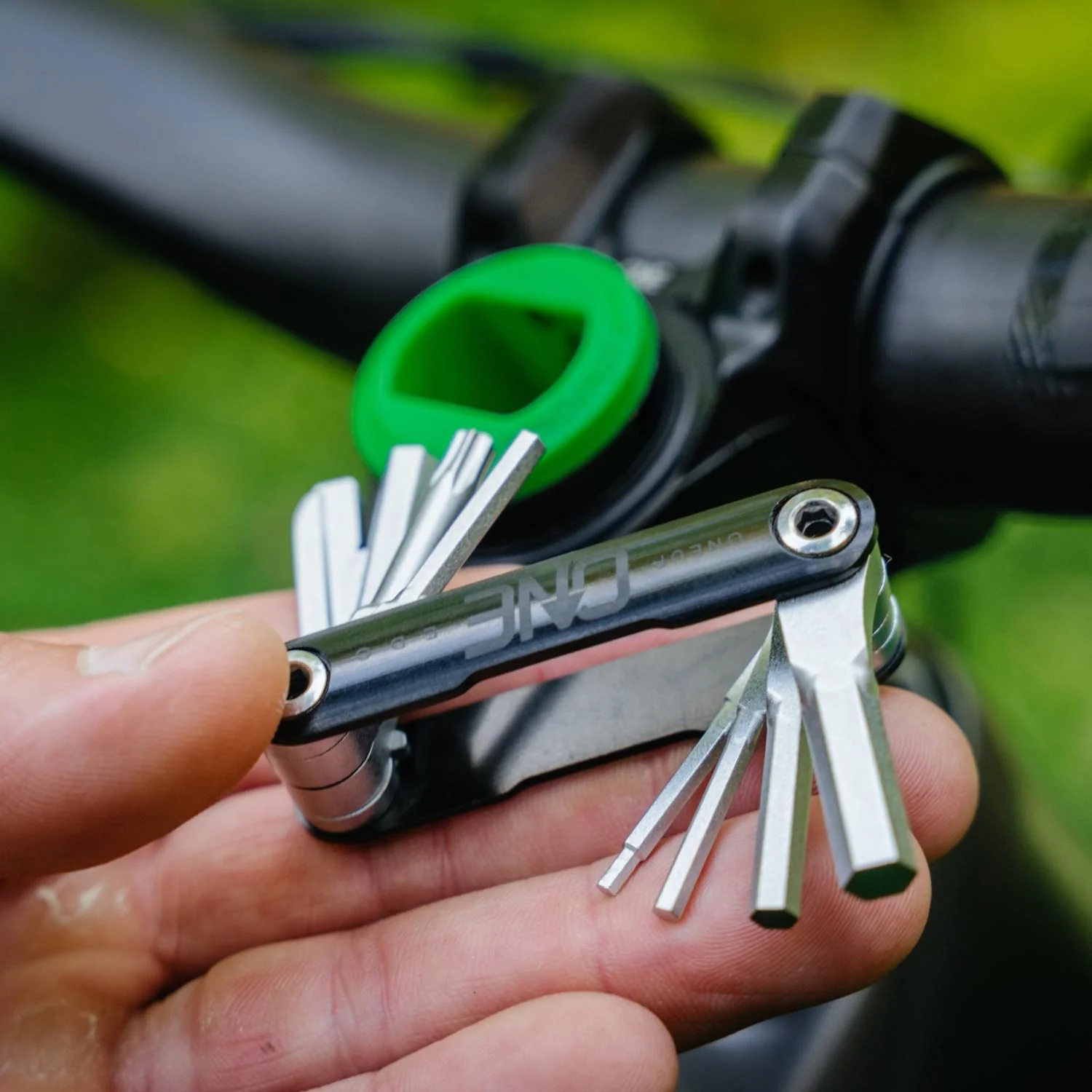 OneUp Components EDC Lite MTB On-Bike Tool Storage Black - Image 6
