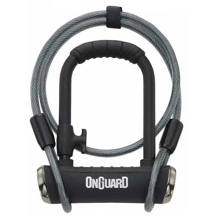 OnGuard Pitbull DT Key U-Lock with Cable 120 x 10mm