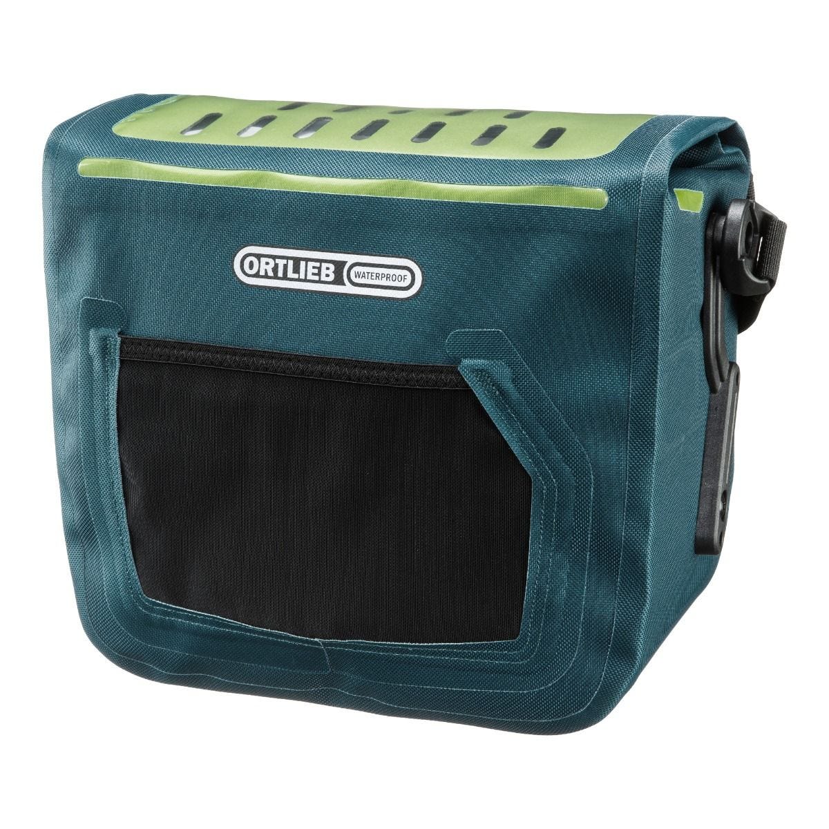 Ortlieb E-Glow Handlebar Bag Petrol