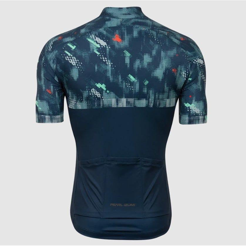 Pearl Izumi Attack Short Sleeve Jersey Navy Disrupt - Image 2
