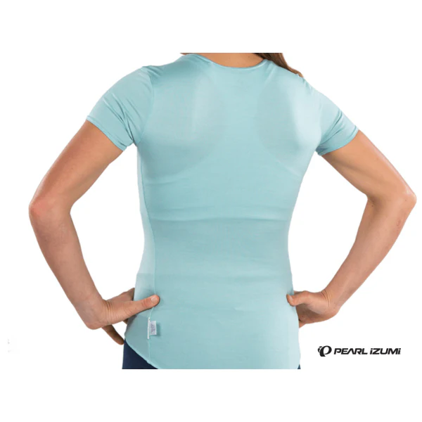 Pearl Izumi Merino Short Sleeve Women's Baselayer Aquifer - Image 3
