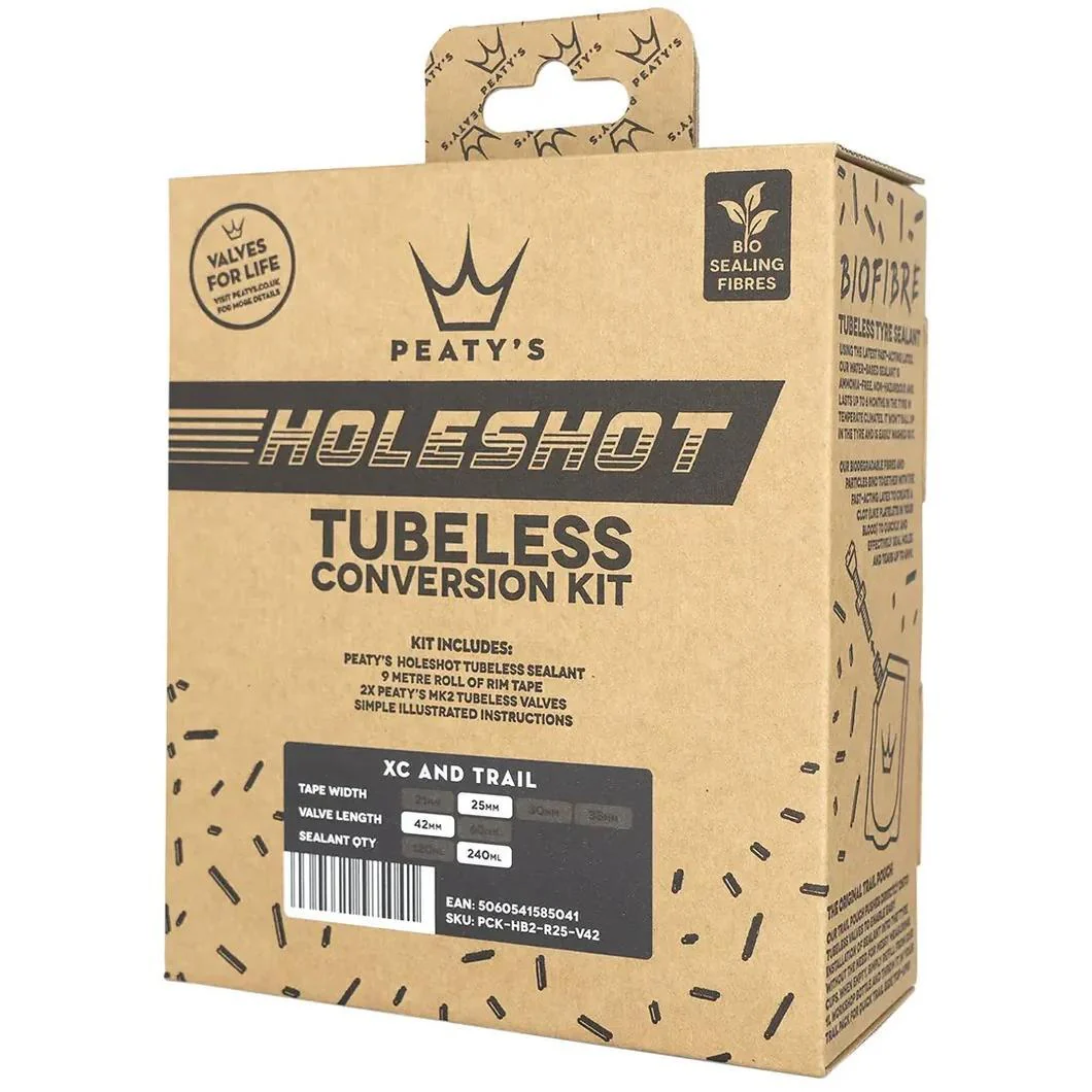 Peatys Holeshot Tubeless Conversion Kit 27mm XC/Urban - Image 4