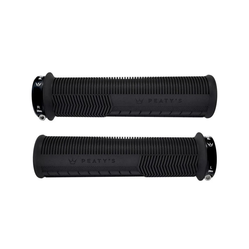 Peatys Monarch Thin Mushroom Grip Black