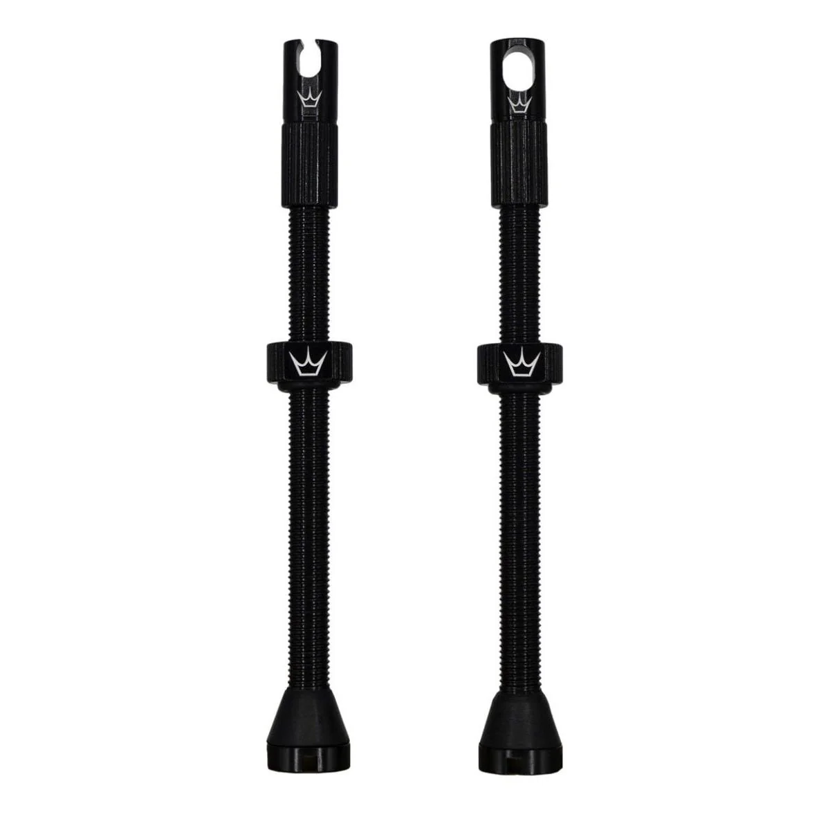 Peatys Tubeless Valves 80mm Black (Pair)