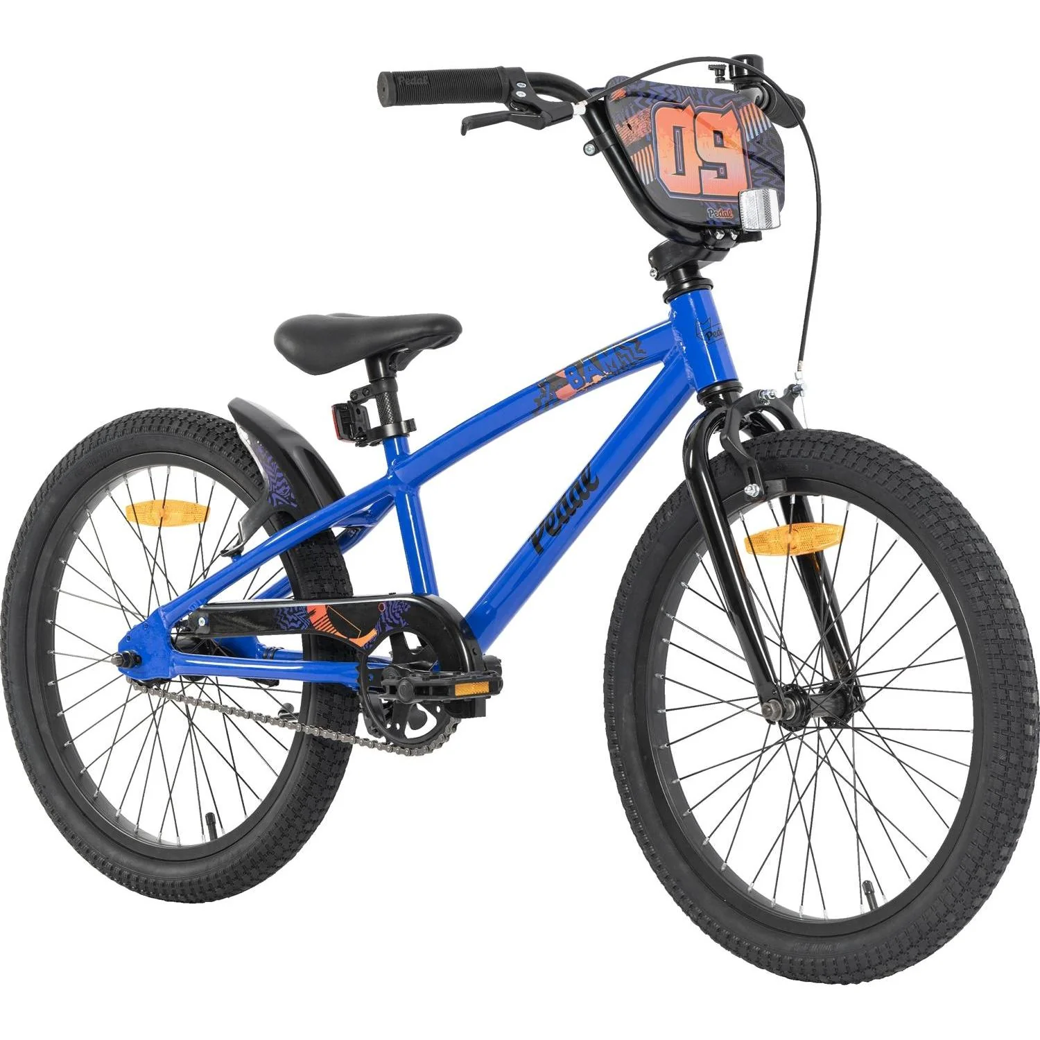Pedal Bam Alloy 20'' Kids Bike Blue/Black - Image 2
